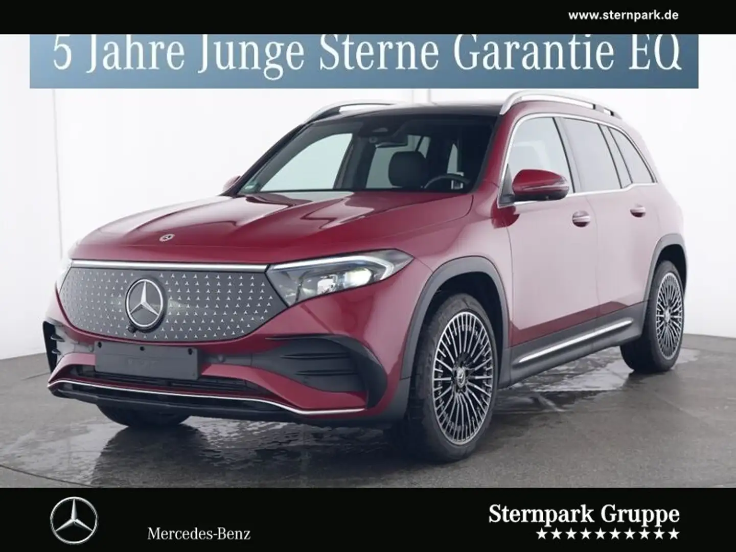 Mercedes-Benz EQB 350 EQB 350 4M AMG Pano/Distronic/360°Kamera/Burmest Rot - 1