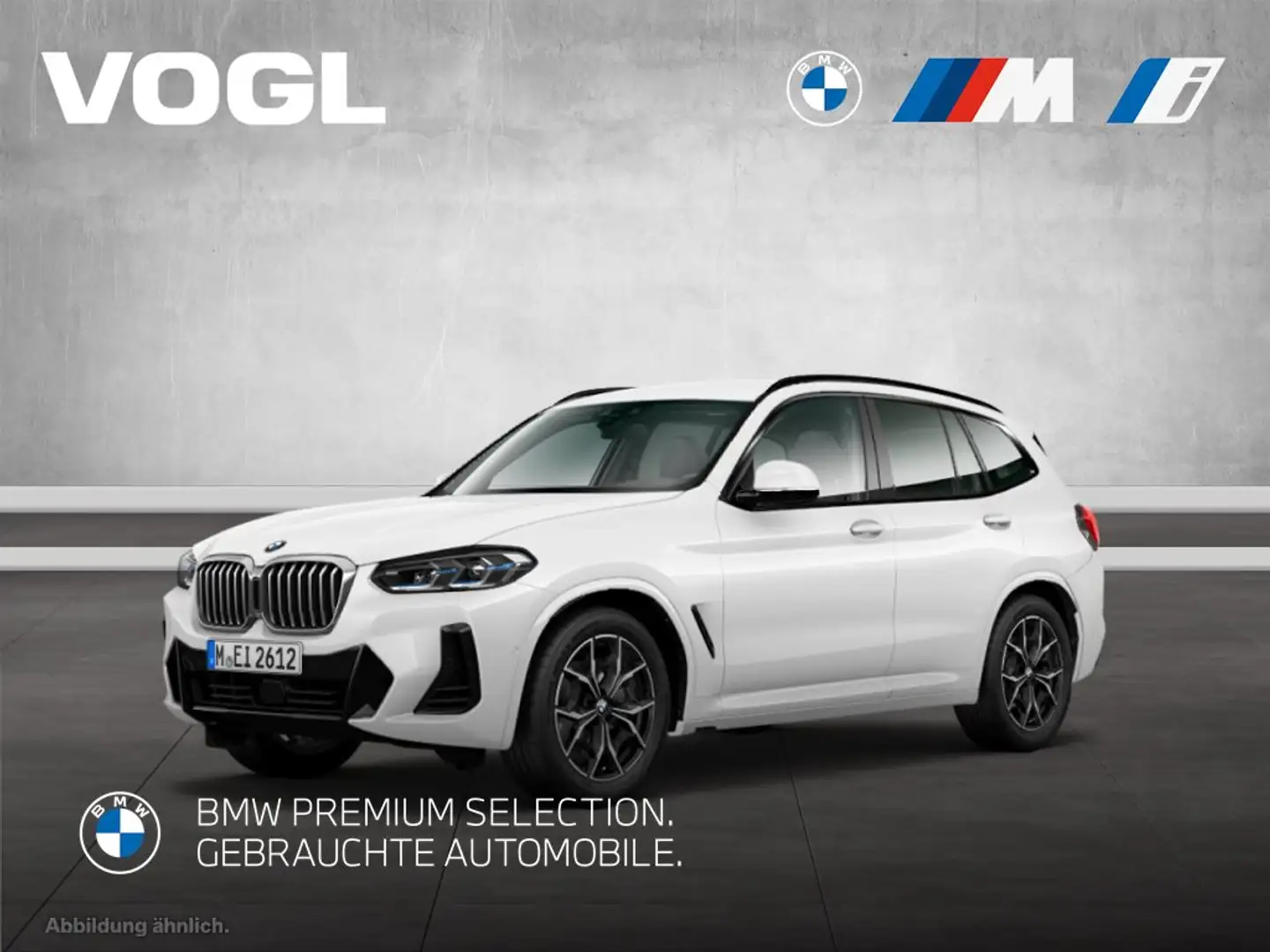 BMW X3 xDrive20i Weiß - 1