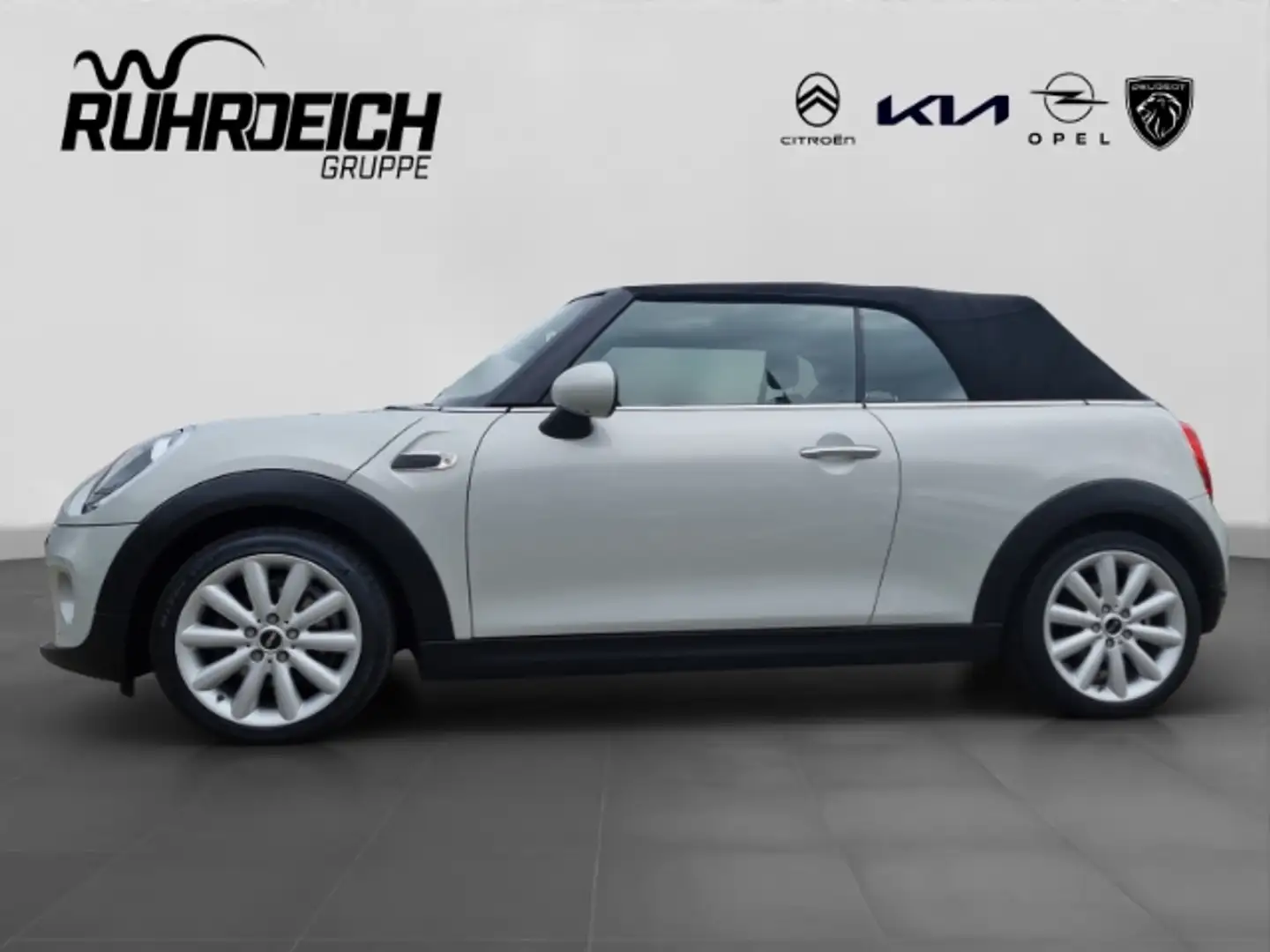MINI One Cabrio El. Verdeck Mehrzonenklima Ambientebeleuchtung SHZ Blanc - 2