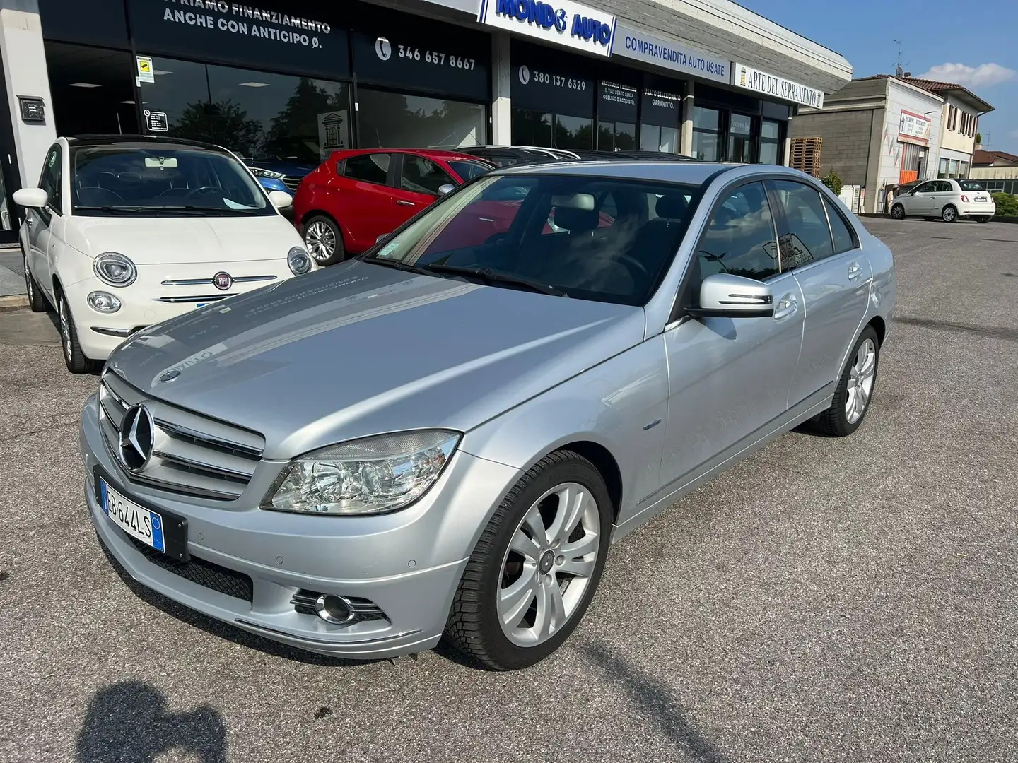 Mercedes-Benz C 180 k be Elegance Argento - 1
