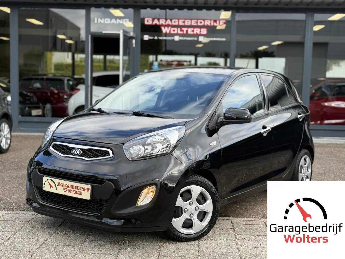Kia Picanto 1.0 CVVT ComfortLine AIRCO 5DRS ELEC.PAKKET Noir - 1