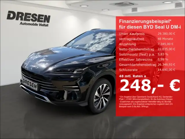 BYD Seal U 1.5 Boost elektr. Heckklappe/Sitzheizung/Klimaauto