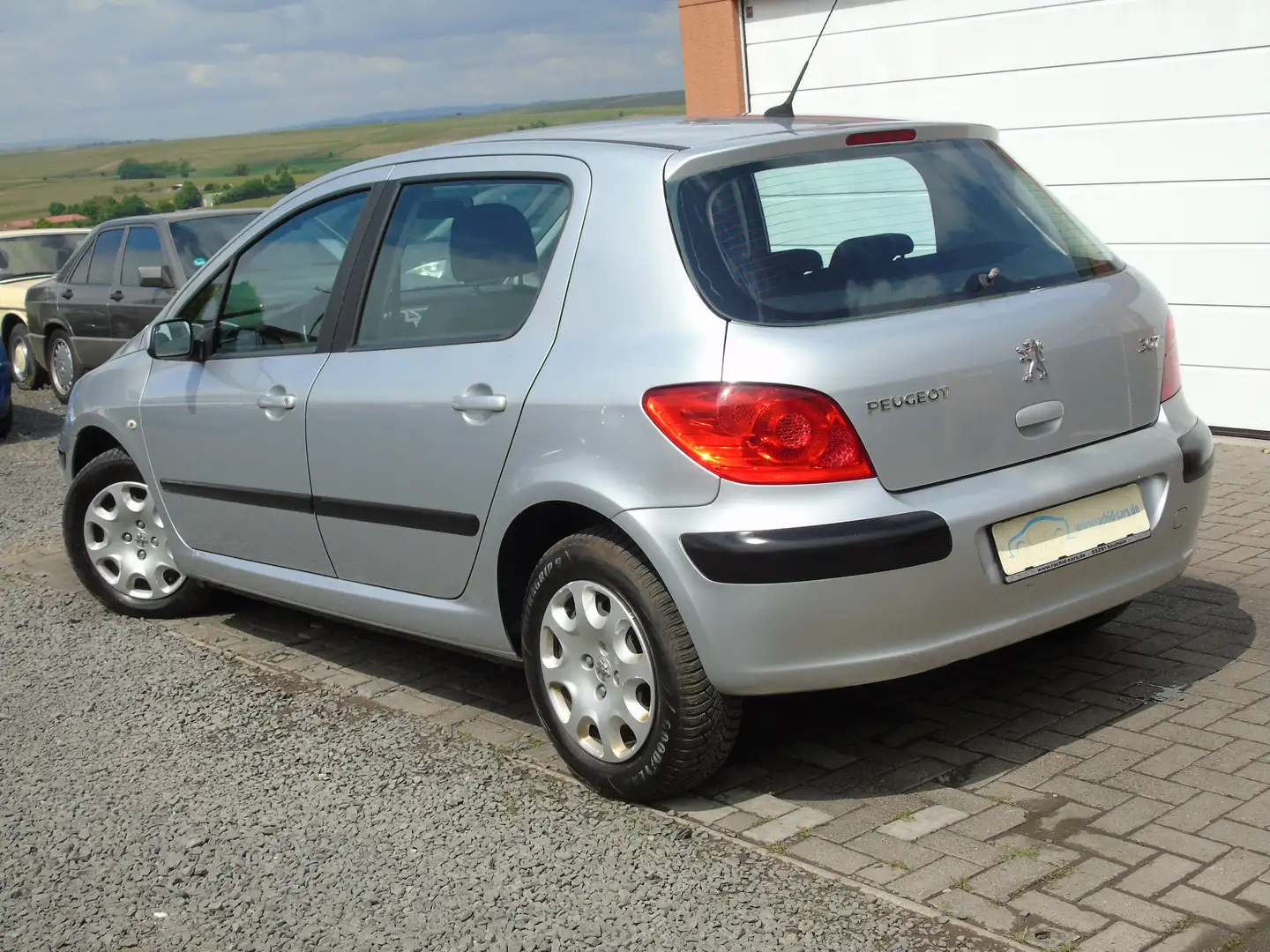 Peugeot 307 GRAND FILOU COOL*2 HAND*KLIMA*HU NEU!*BATTERIE NEU Grau - 2