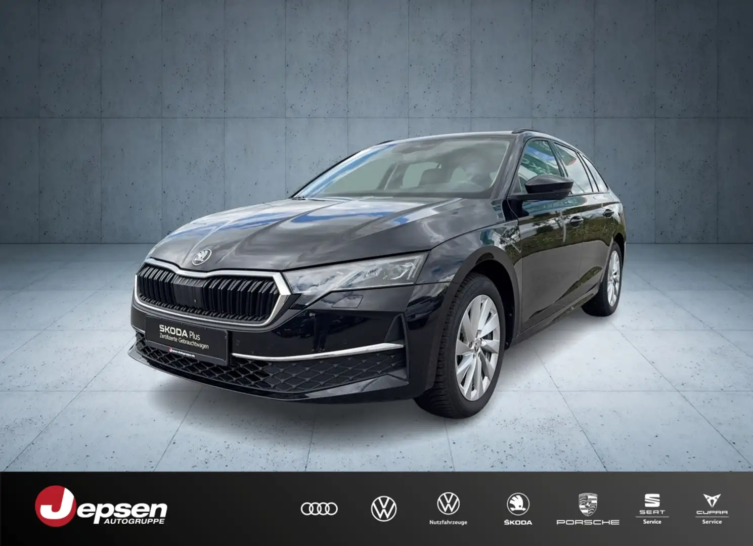 Skoda Octavia Combi 2.0 TDI DSG Selection /AHK /360° Schwarz - 1