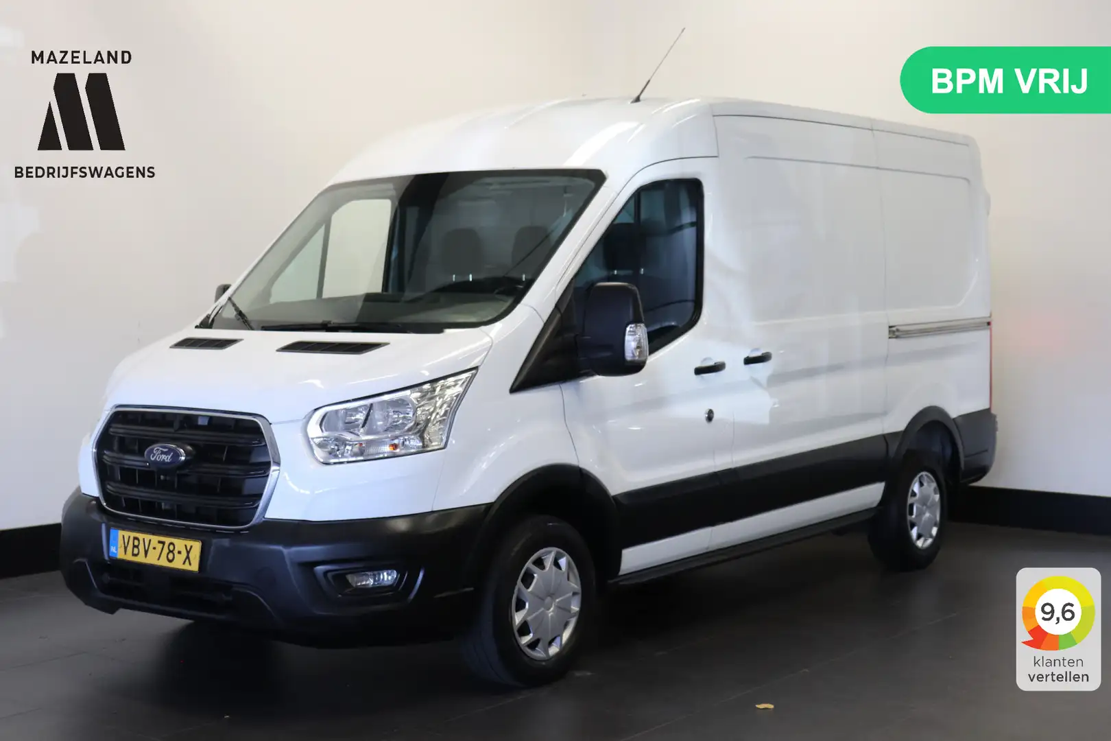 Ford Transit 2.0 TDCI L2H2 2x Schuifdeur EURO 6 - Airco - Cruis Blanco - 1