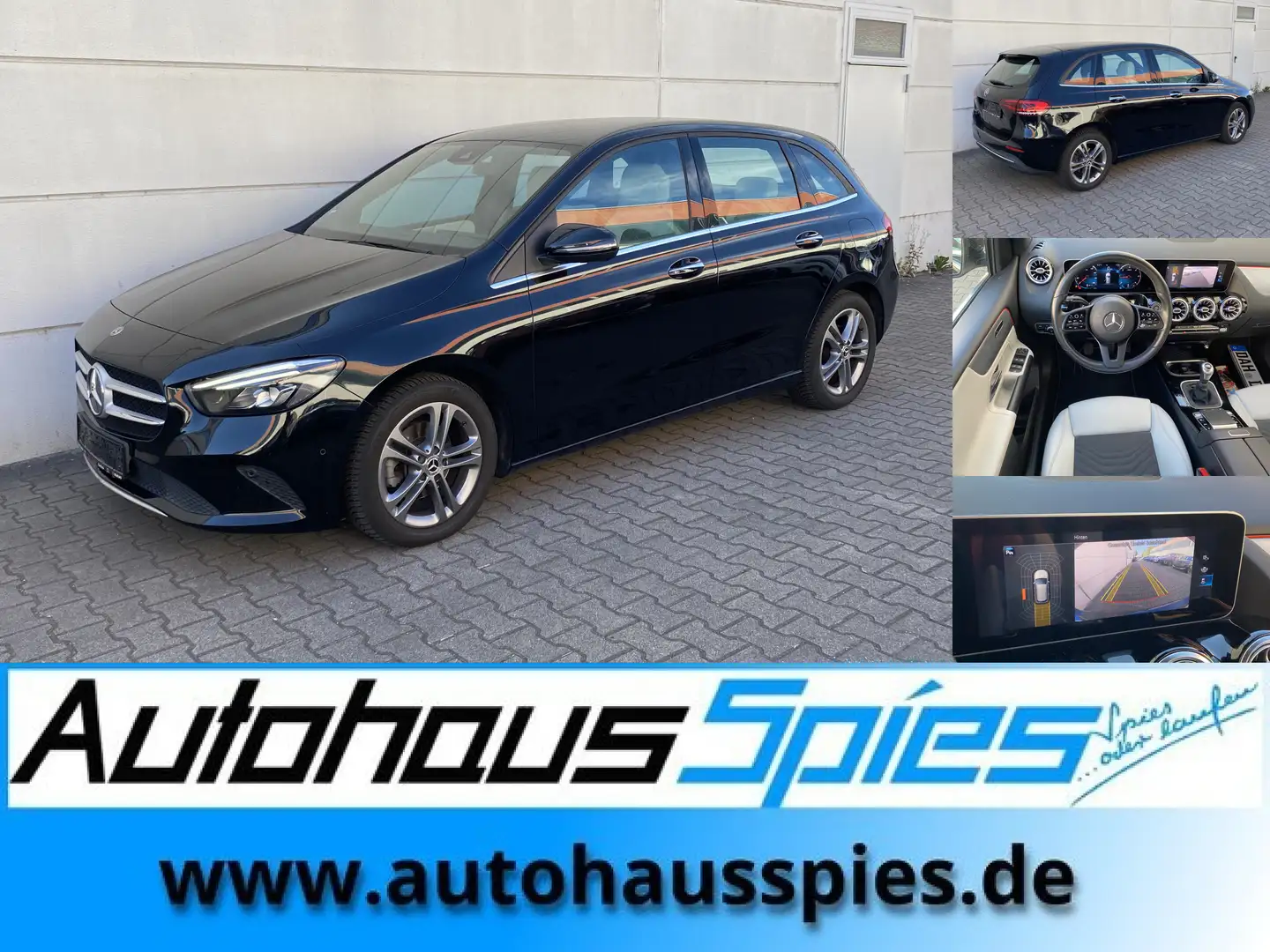 Mercedes-Benz B 160 d Style LED RKam elKoff TotwAss TLeder Schwarz - 1