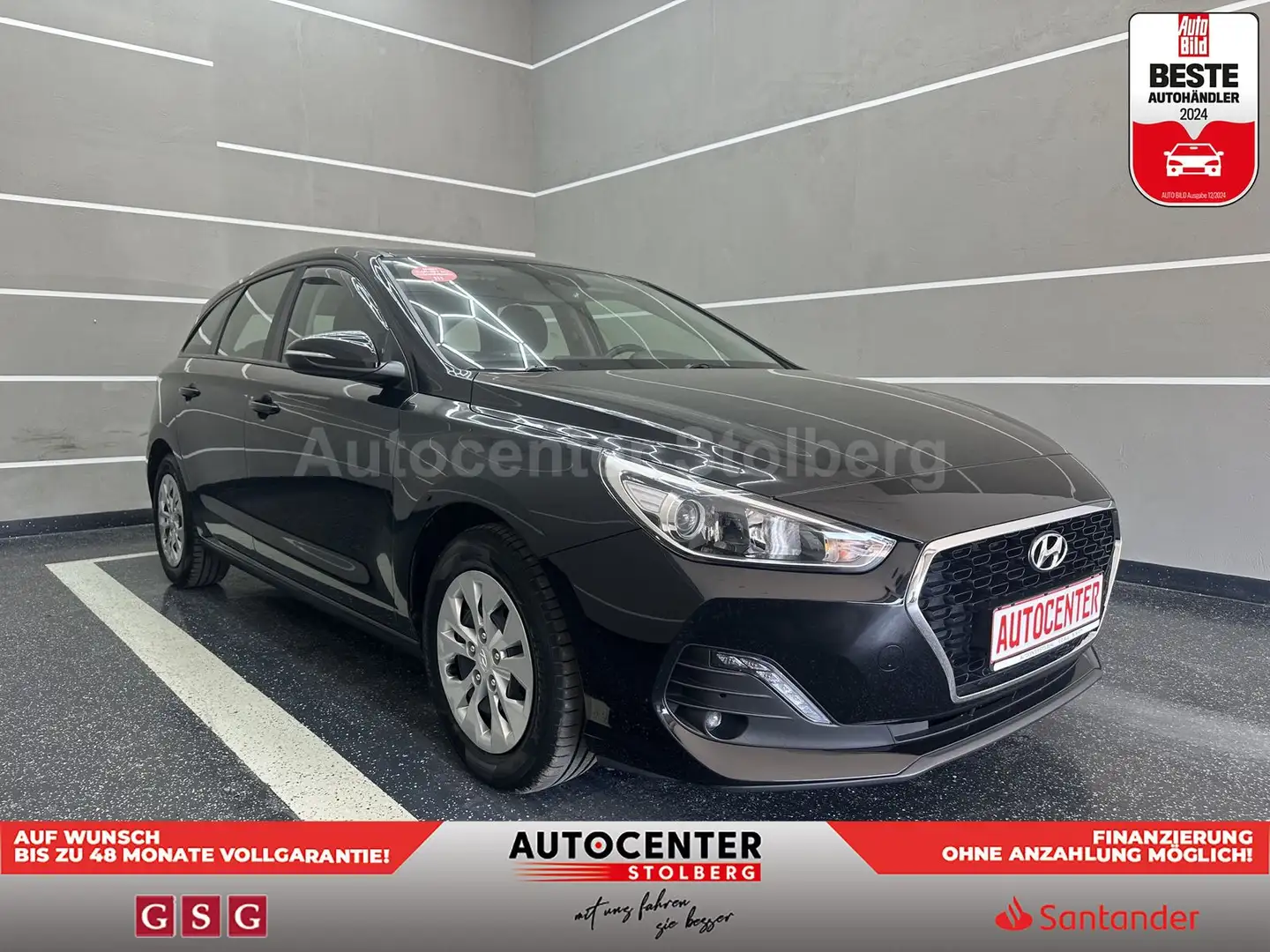 Hyundai i30 Pure "NAVI-SITZH-KLIMA-MULTI-CAM-PDC" Zwart - 2