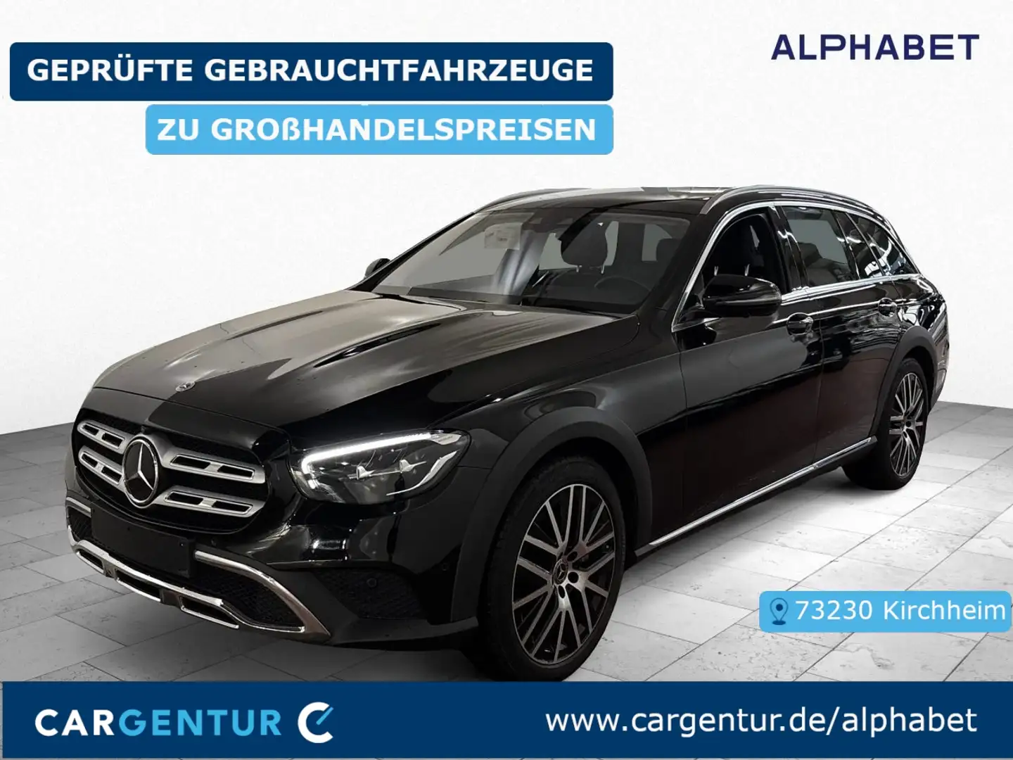 Mercedes-Benz E 400 T d All-Terrain Avantgarde 4Matic Airmatic Burmes Schwarz - 1