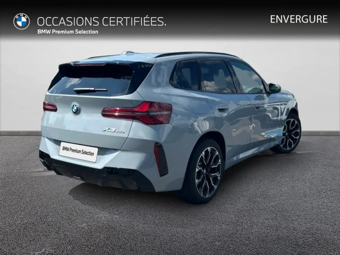 BMW X3 xDrive30e 299ch M Sport Gris - 2