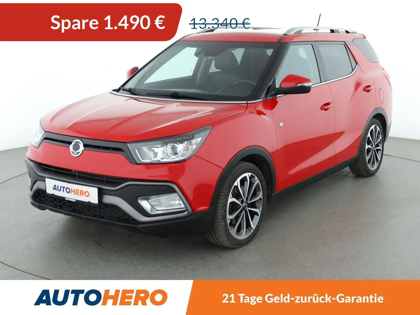 SsangYong XLV 1.6 Turbodiesel Sapphire 4x4*NAVI*TEMPO*PDC*AHK* Rot - 1
