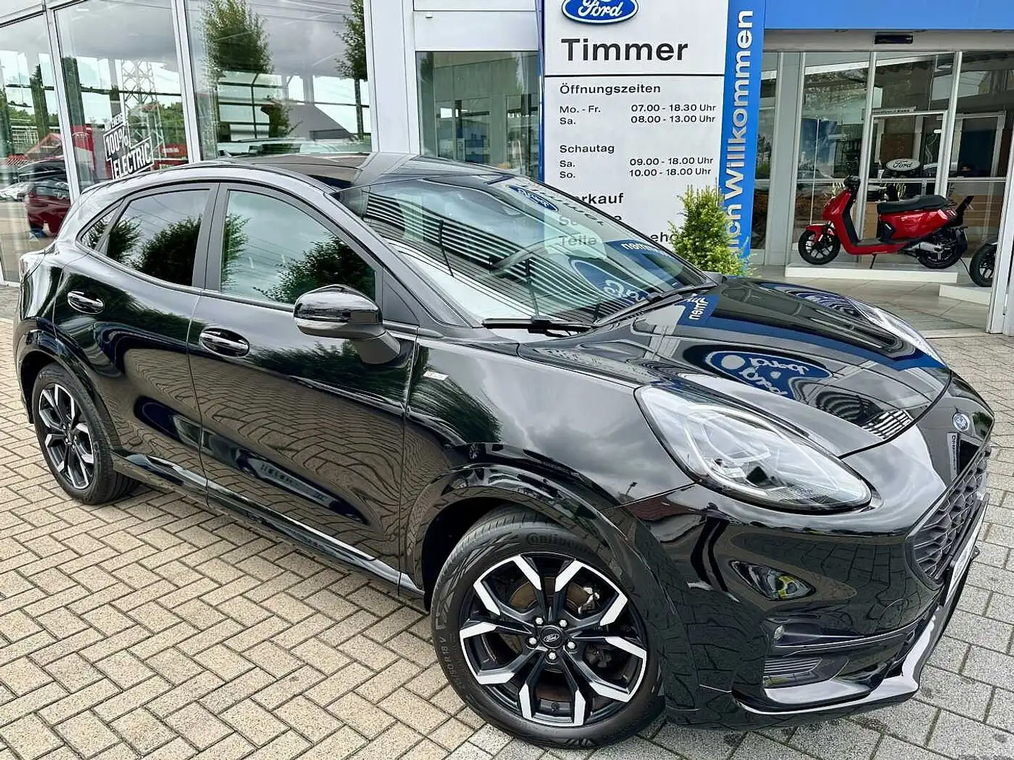 Ford Puma 1.0 EcoBoost Hybrid ST-LINE X Schwarz - 1