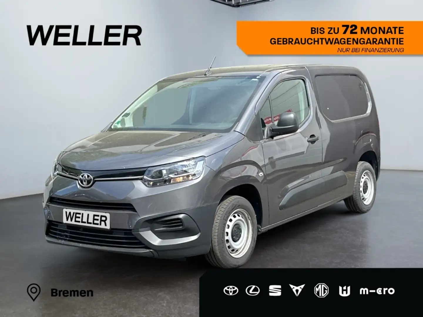 Toyota Proace City L1 1,5D Duty *Klima*Bluetooth*DAB* Grau - 1