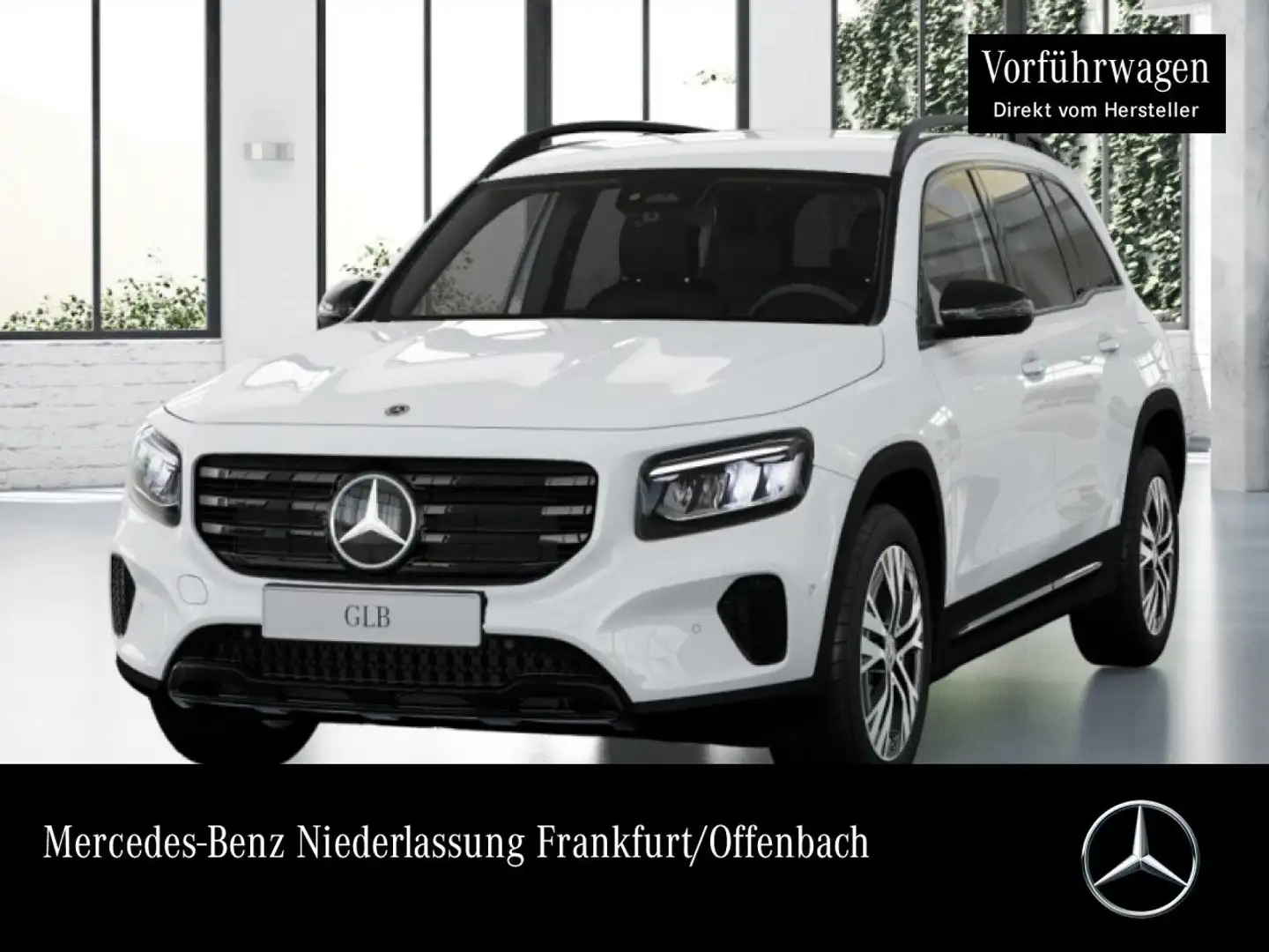 Mercedes-Benz GLB 200 PROGRESSIVE+NIGHT+AHK+LED+KAMERA+TOTW+7G Weiß - 1