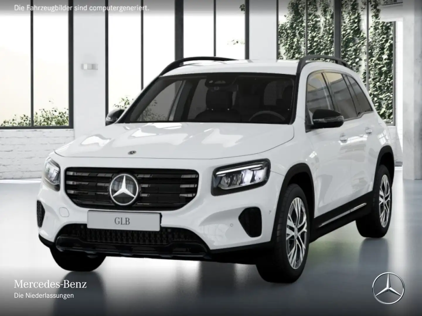 Mercedes-Benz GLB 200 PROGRESSIVE+NIGHT+AHK+LED+KAMERA+TOTW+7G Weiß - 2