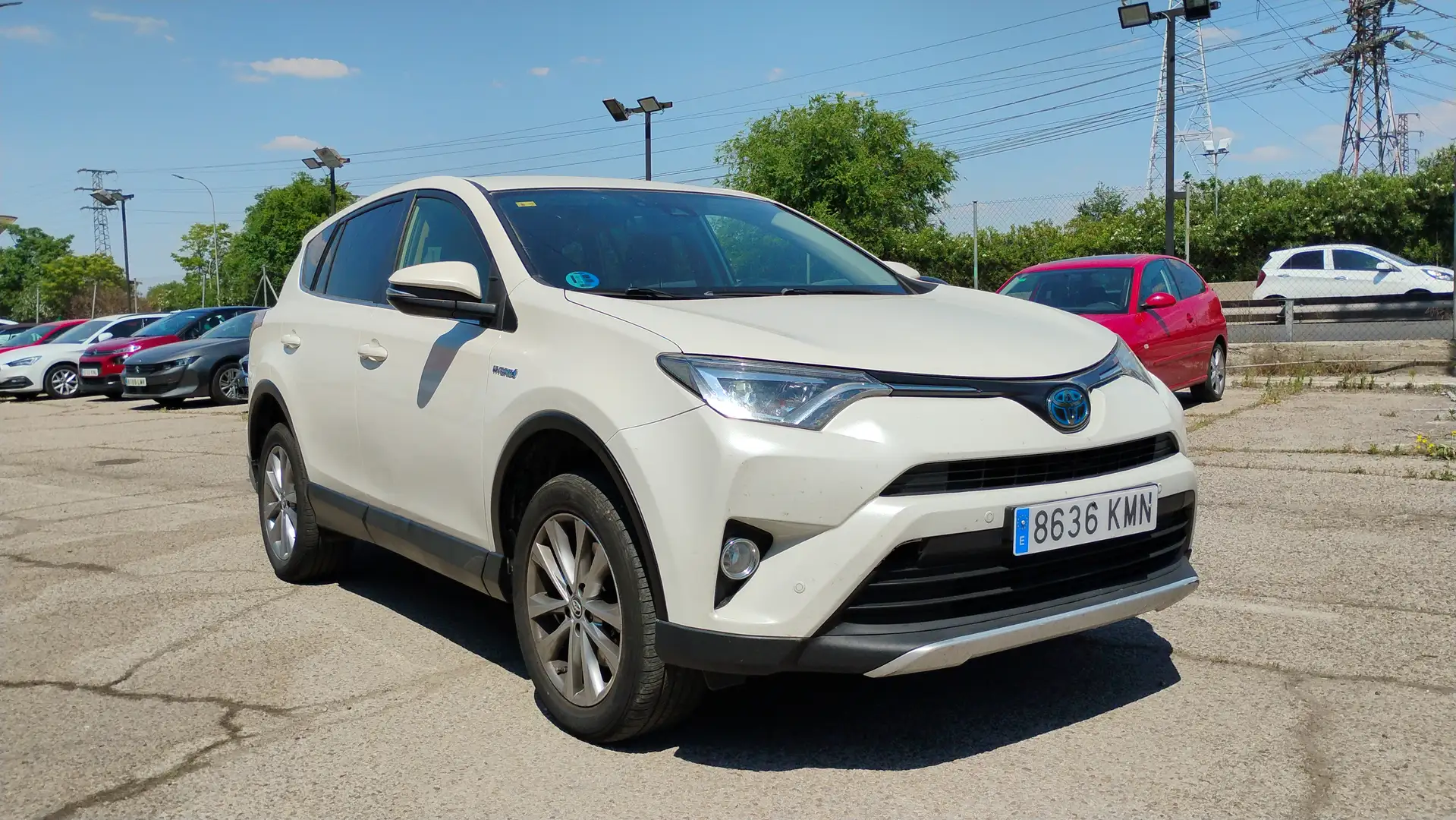 Toyota RAV 4 2.5 hybrid 2WD Advance Blanc - 1