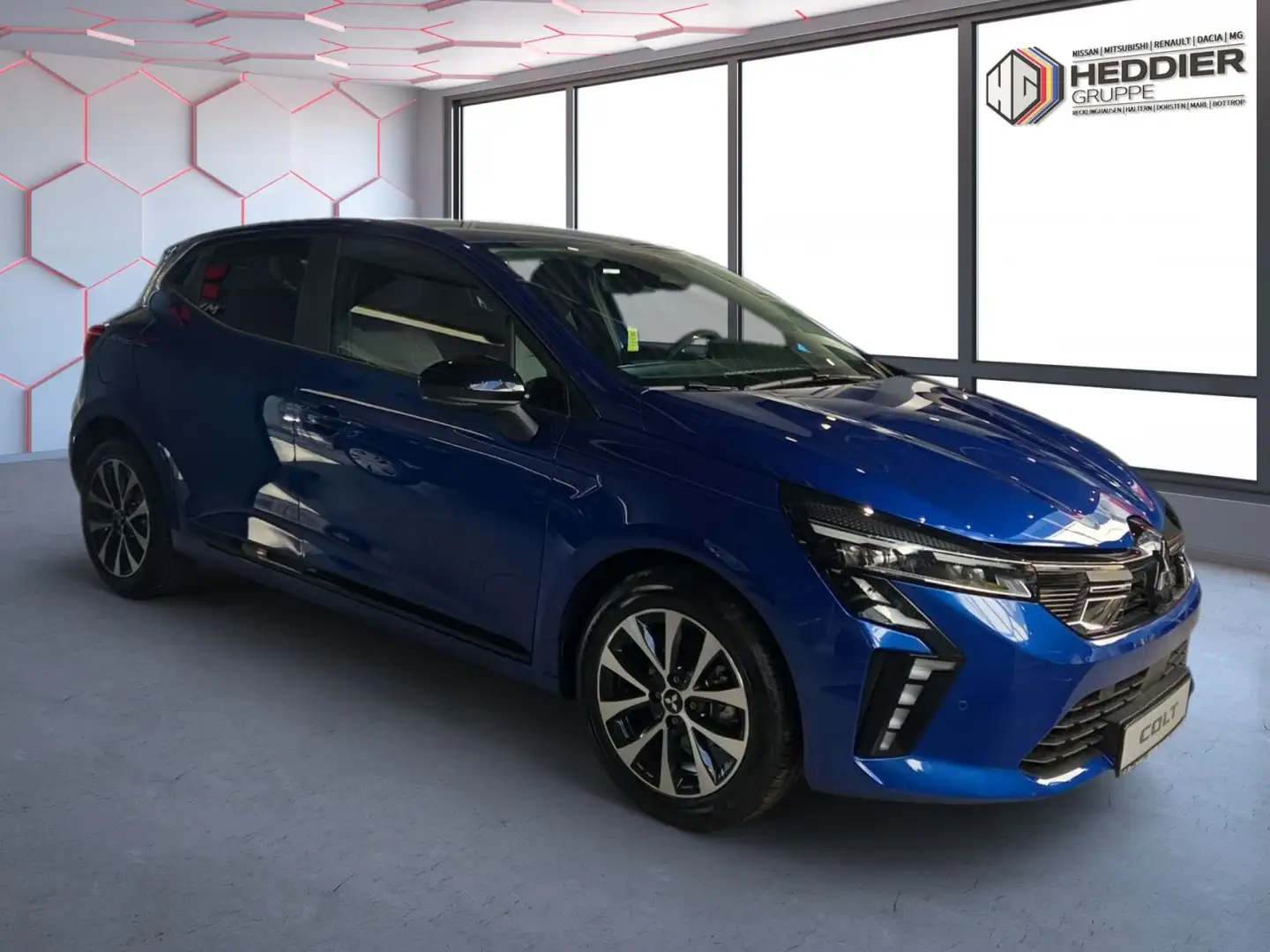 Mitsubishi Colt Plus 90 PS *KLIMA*DAB*SITZHZG* Bleu - 2