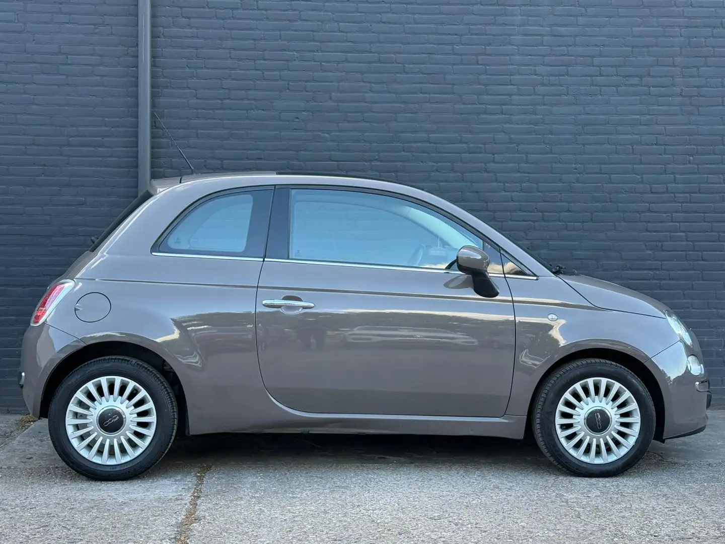 Fiat 500 1.2 Naked PANO | AIRCO | ELEK RAMEN | NWE APK Grijs - 2