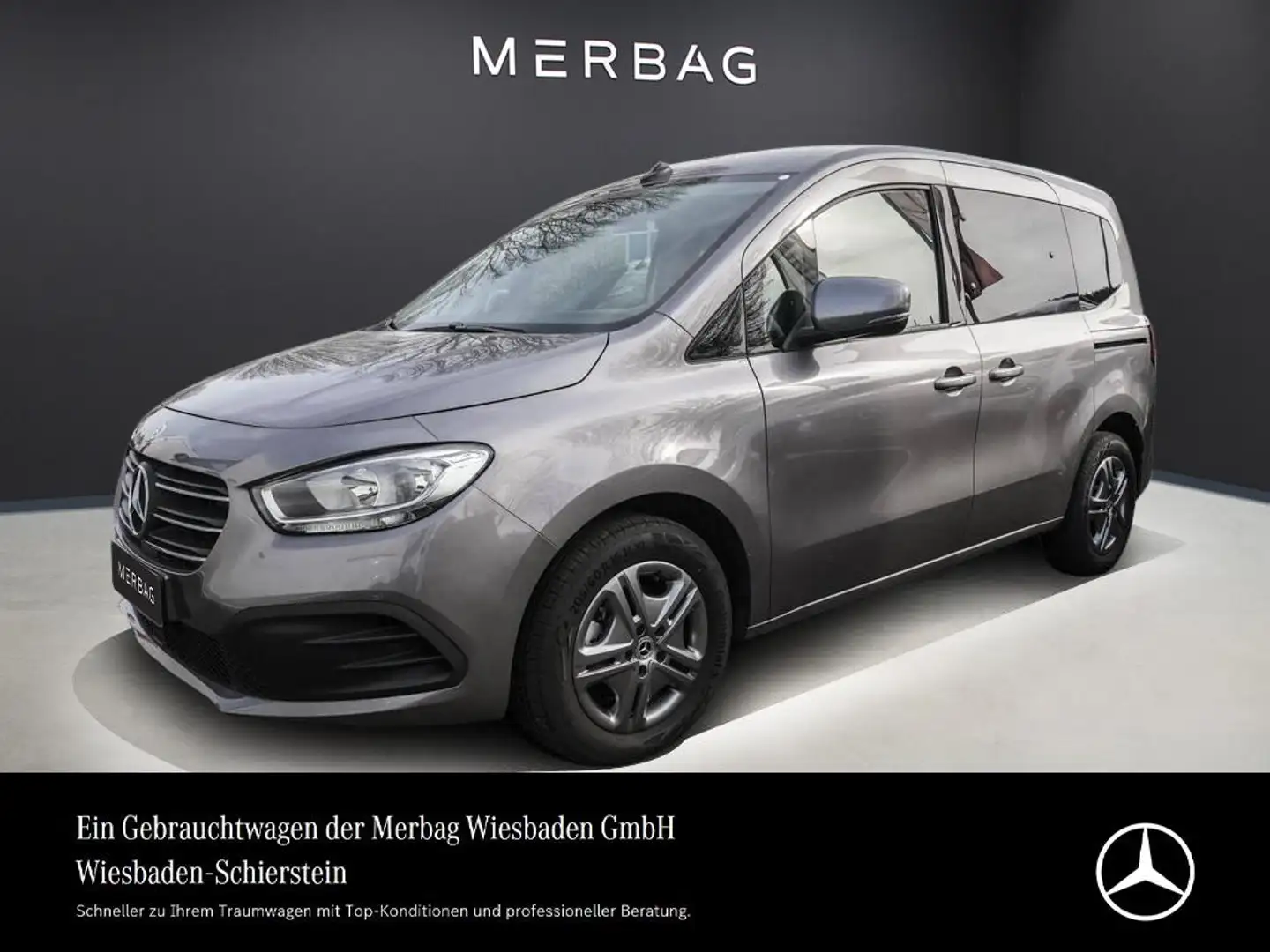Mercedes-Benz T-Class 160 Navi MBUX Totw-Assis. Klima Tempomat Grigio - 1