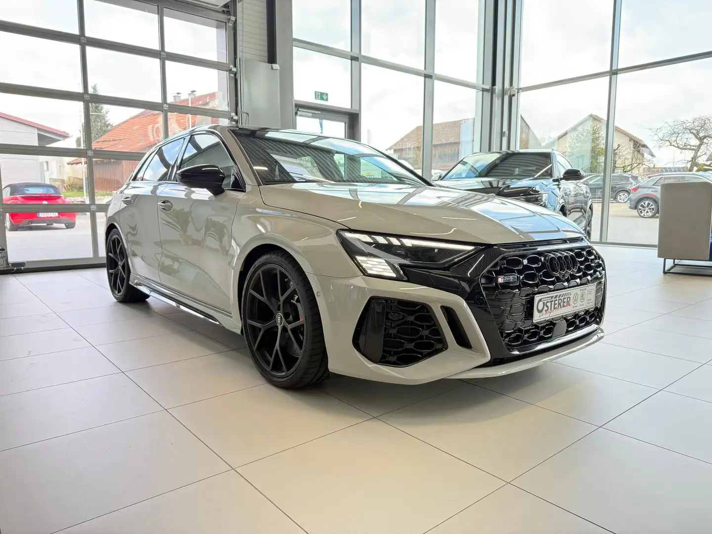 Audi RS3 Sportback-Pano-Matrix LED-Sportabgas-Bang & Olufse Gris - 2