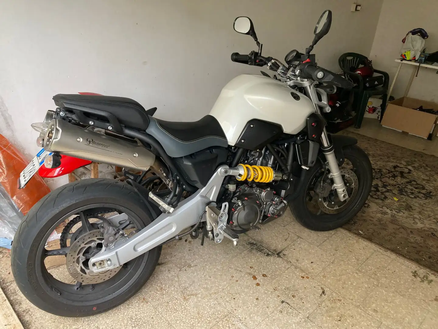 Yamaha MT-03 Weiß - 1