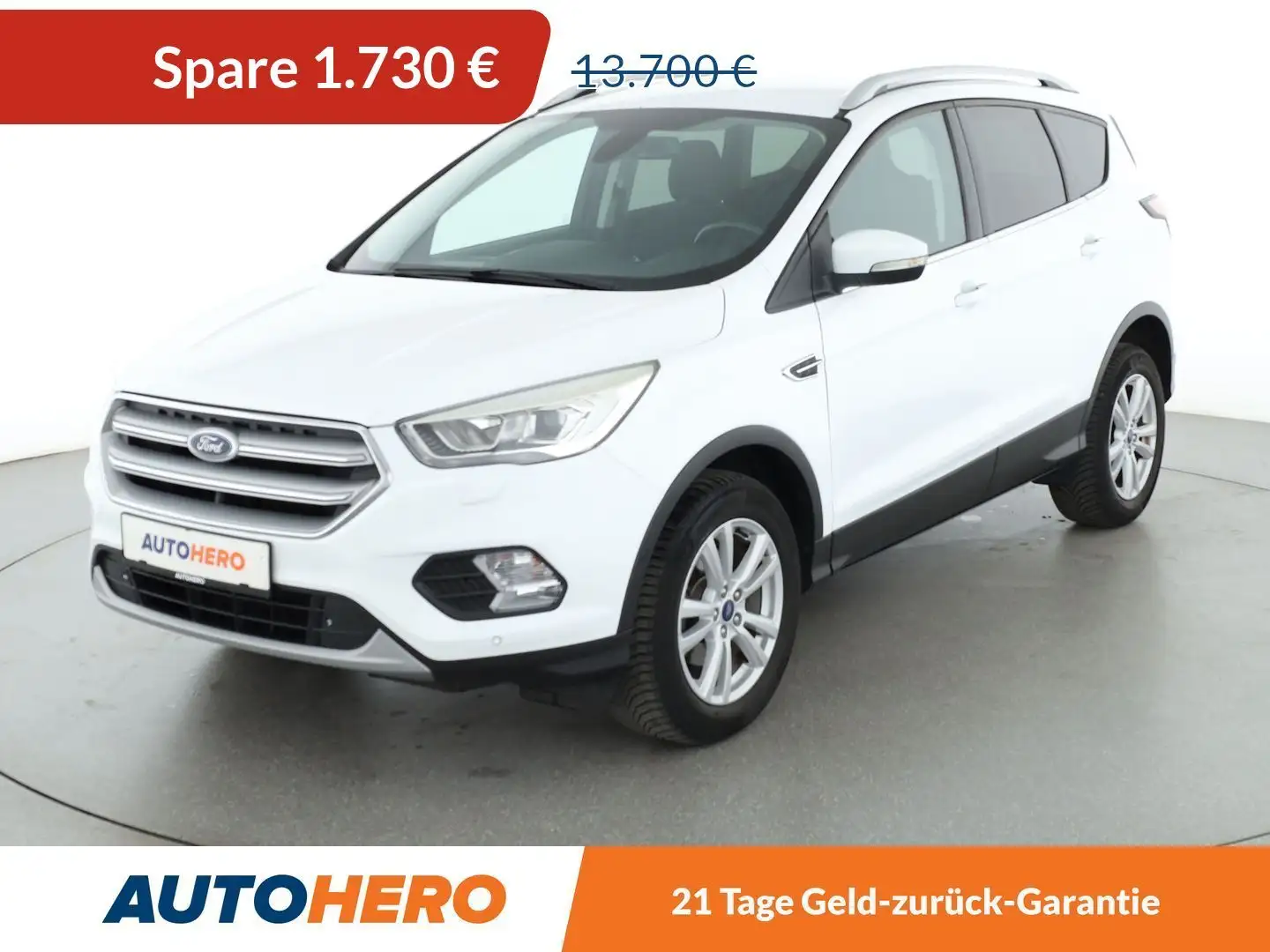 Ford Kuga 1.5 EcoBoost Cool&Connect*NAVI*CAM*PDC*SHZ* Weiß - 1