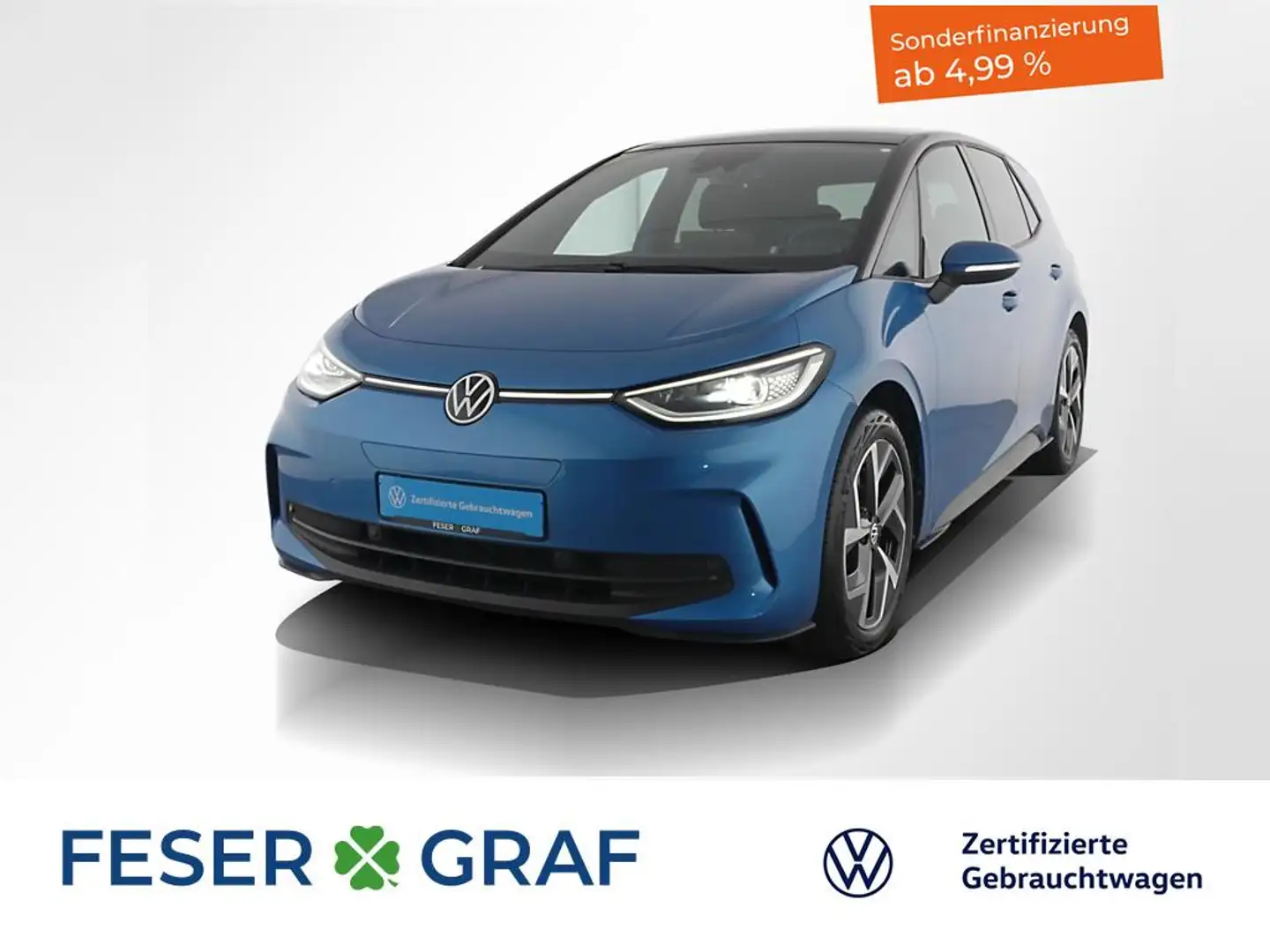 Volkswagen ID.3 Pro 58kwh Navi / Kamera / Panorama / Matrix LED Schwarz - 1