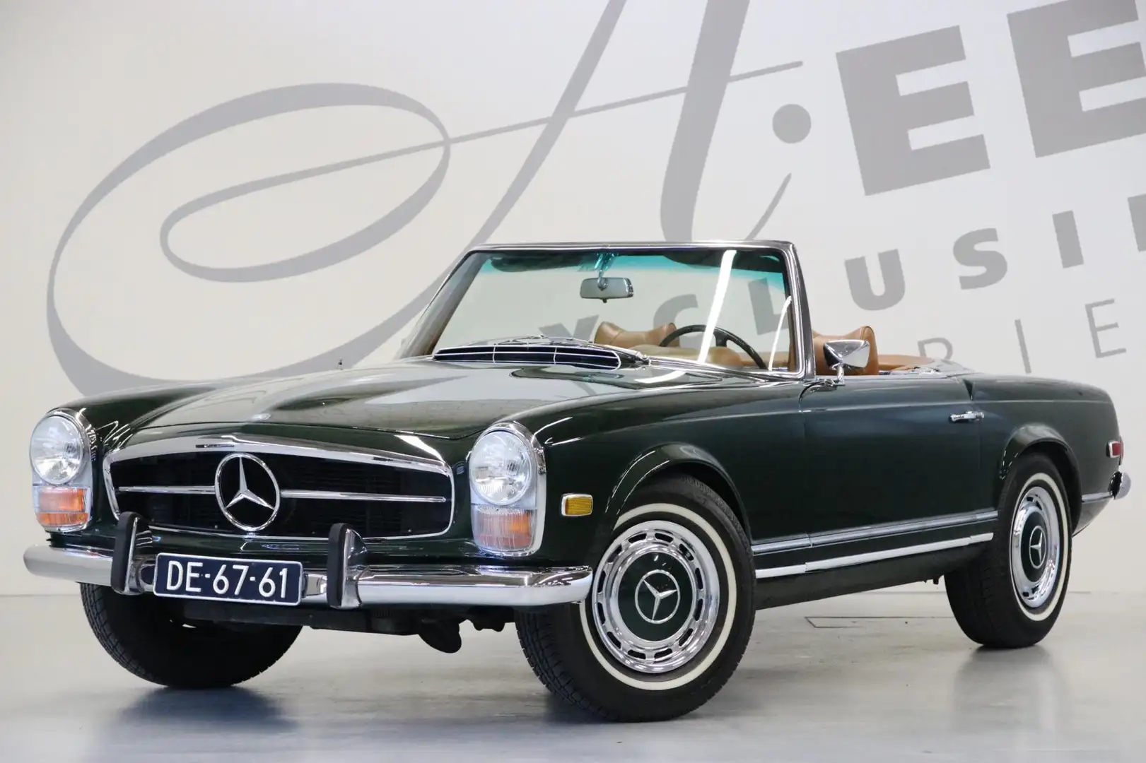 Mercedes-Benz SL 280 Pagode/ Automaat /Hardtop/ Grün - 1