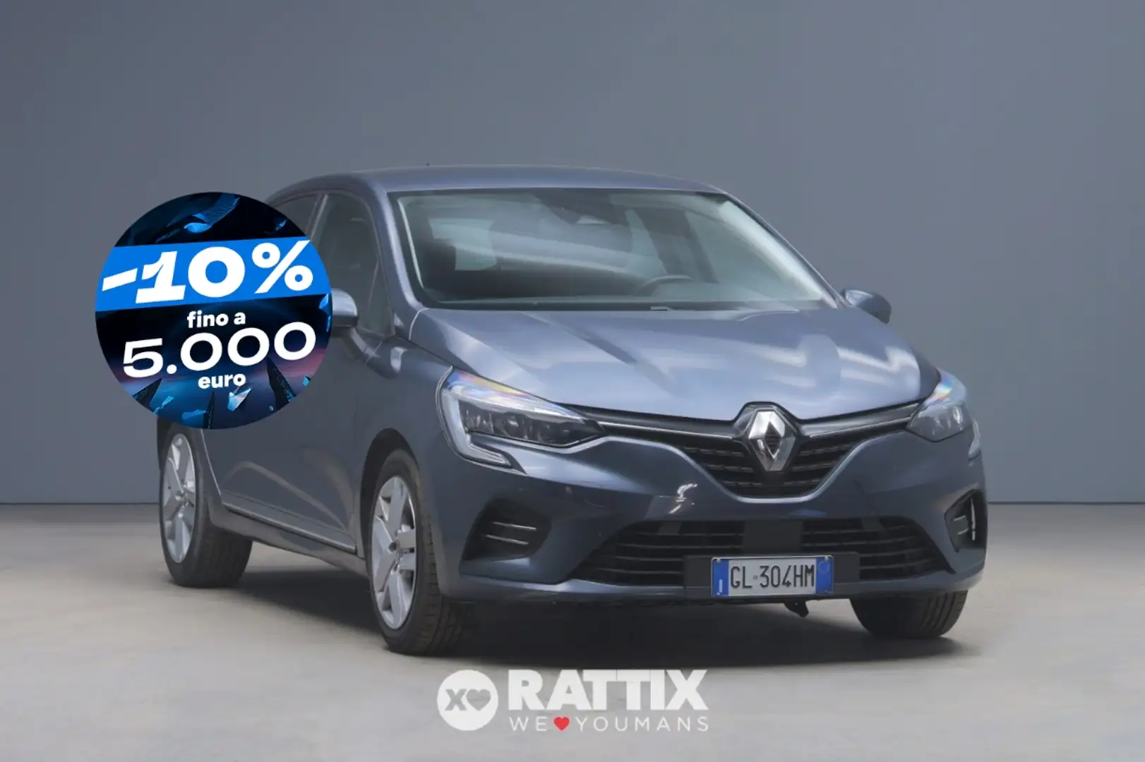 Renault Clio 1.5 BlueDCI 100CV Business Gris - 1