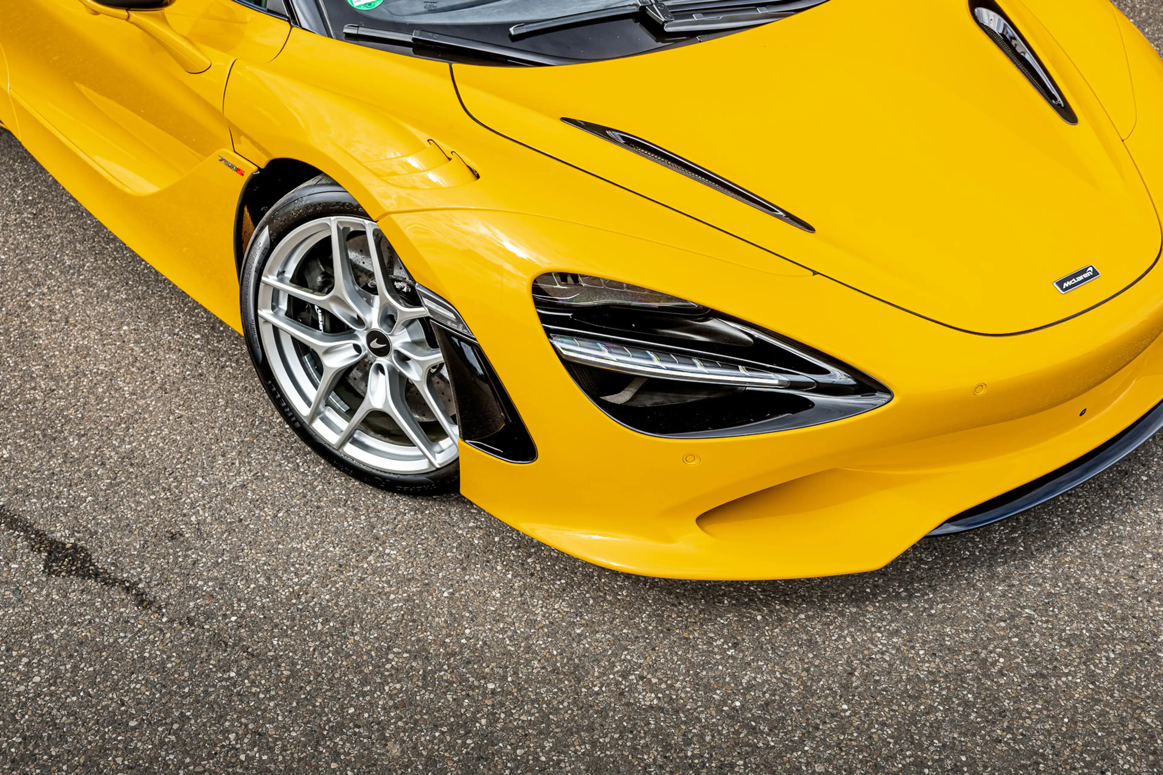 McLaren 750S Spider / Vulcano Yellow / Lift System / Elektrochr — photo 3