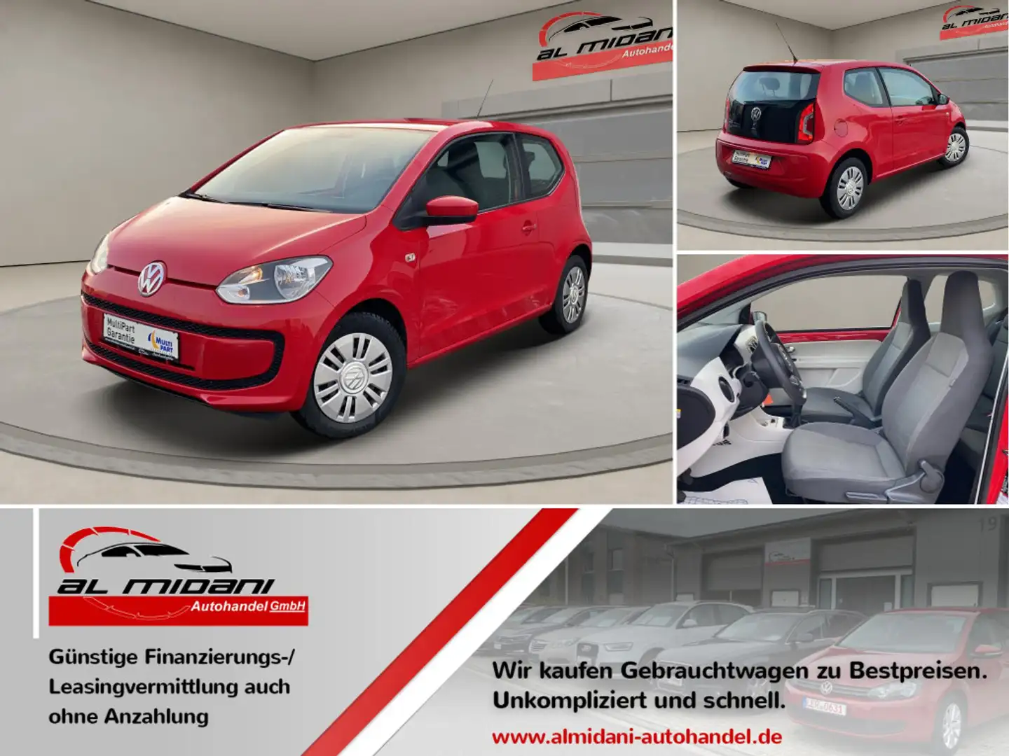 Volkswagen up! move up! Rot - 1