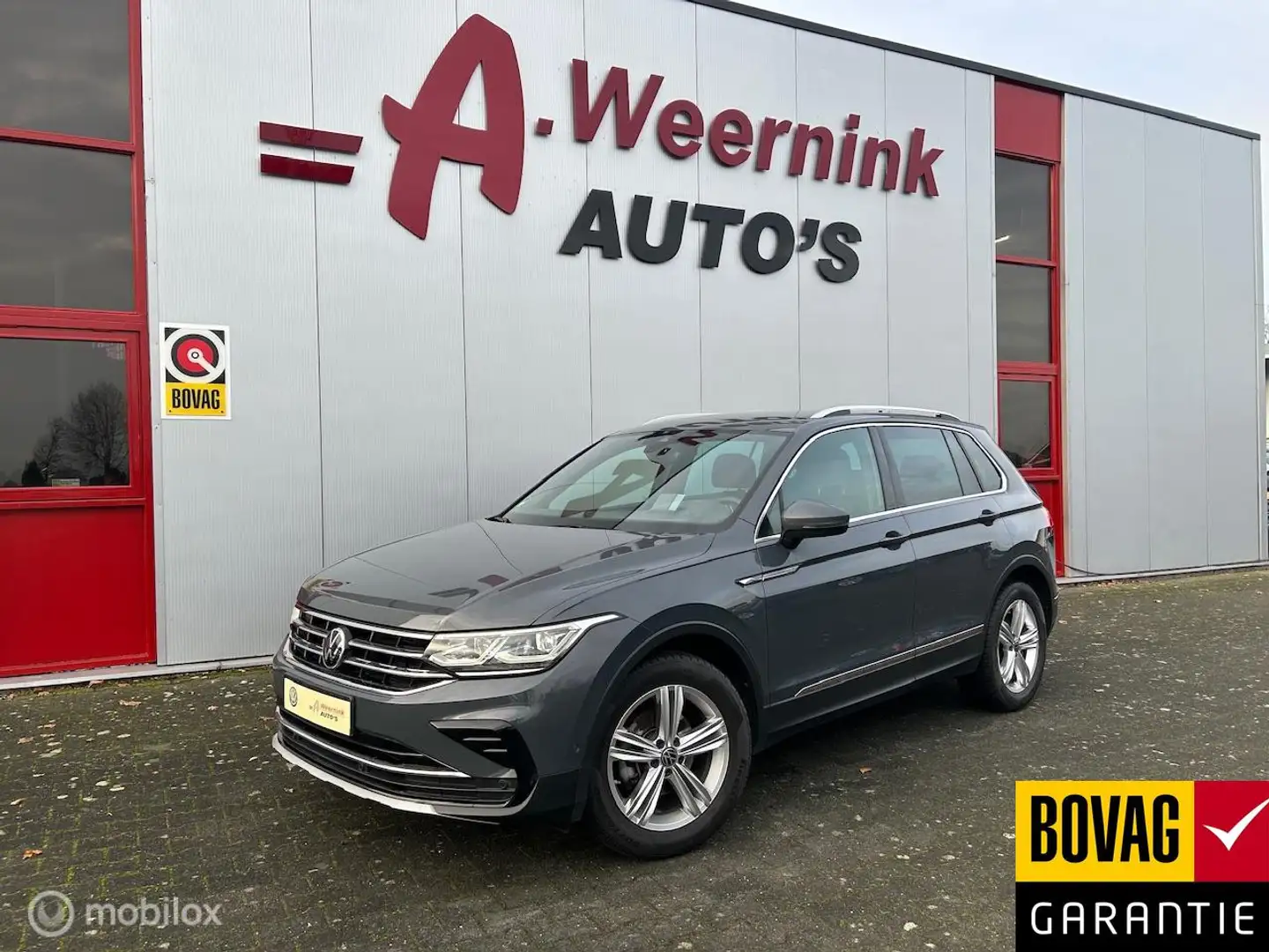 Volkswagen Tiguan 1.5 TSI Elegance Leder Trekhaakwegklapbaar Gris - 1