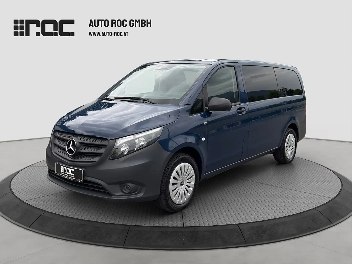 Mercedes-Benz Vito Tourer Pro 114 CDI lang Aut. Assistenzpaket/Nav... Blauw - 1