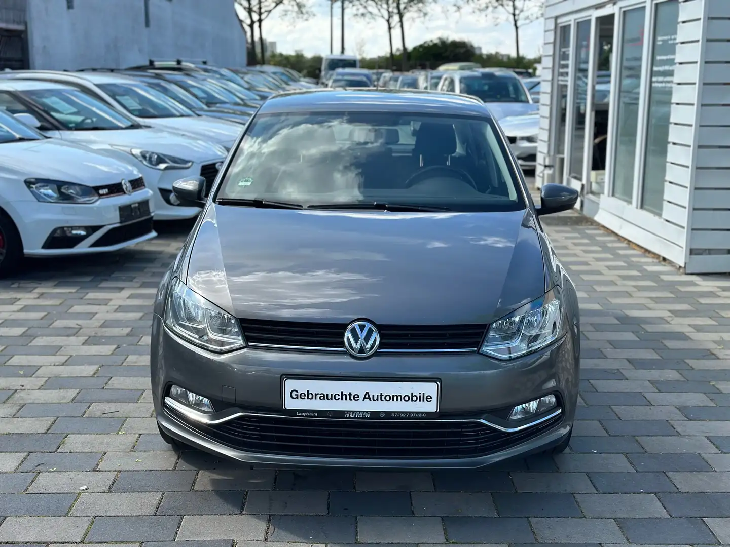 Volkswagen Polo 1.2 Comfortline Start-Stopp Klima 5Türe Grau - 2
