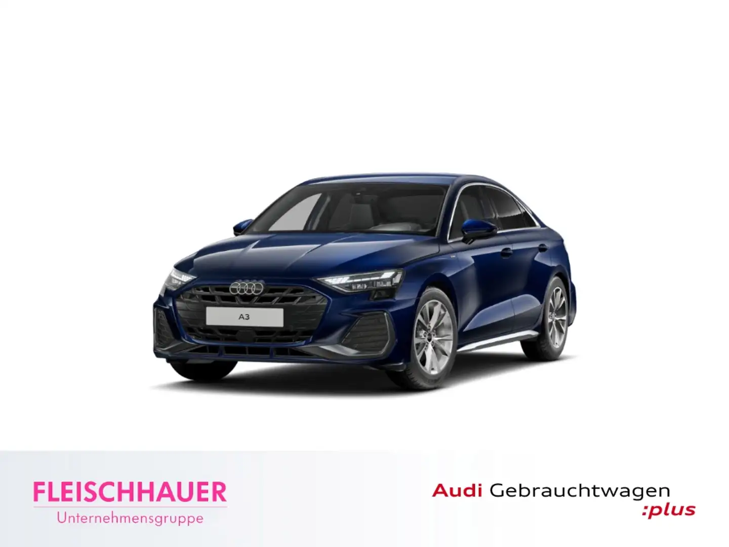 Audi A3 30 TFSI S line Navi+LED+AHK+Kamera+ACC+APP+Sportsi Blau - 1
