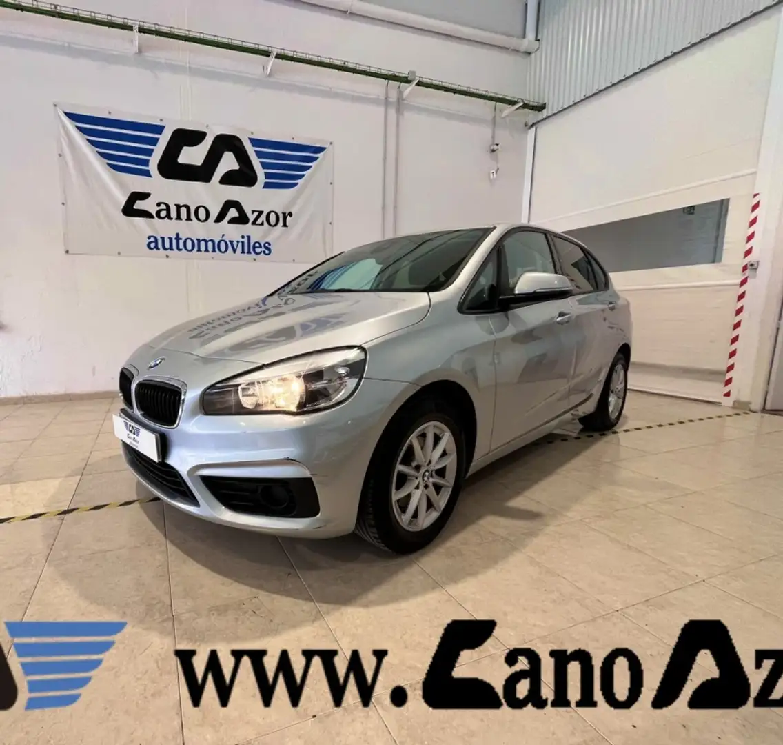 BMW 218 218d Active Tourer Argent - 2