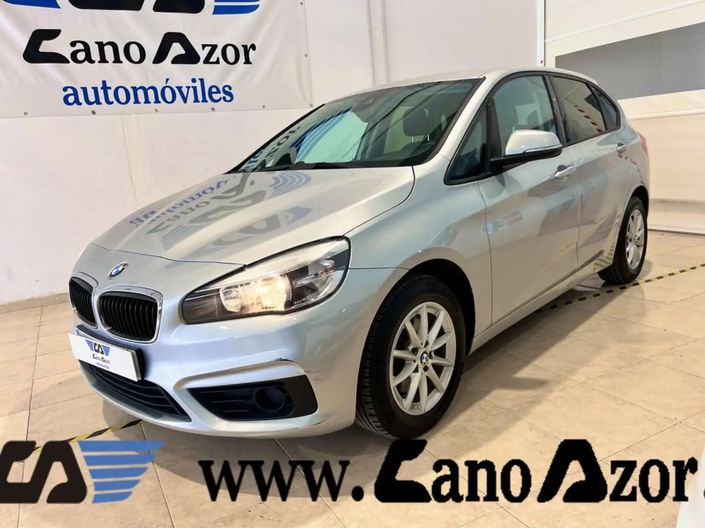 BMW 218 218d Active Tourer Argent - 1