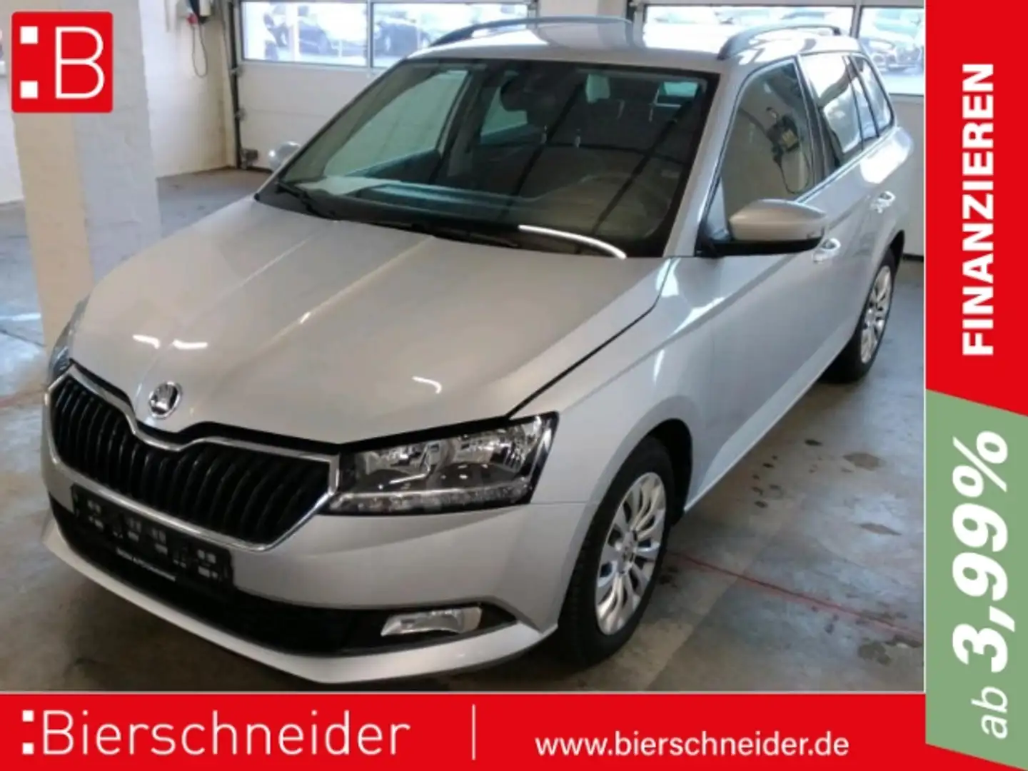 Skoda Fabia Combi 1.0 TSI Ambition NAVI PDC SHZ BLIND Silber - 1