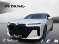 BMW 750 e xDrive Limousine M Sport Leder Park-Assistent Pa Blanc - thumbnail 1