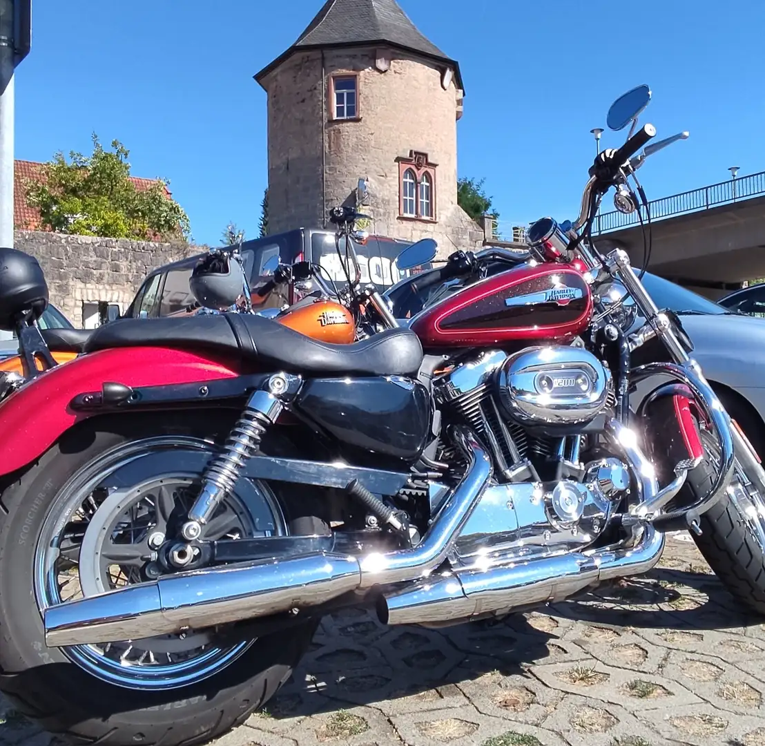Harley-Davidson Sportster 1200 XL Rojo - 1
