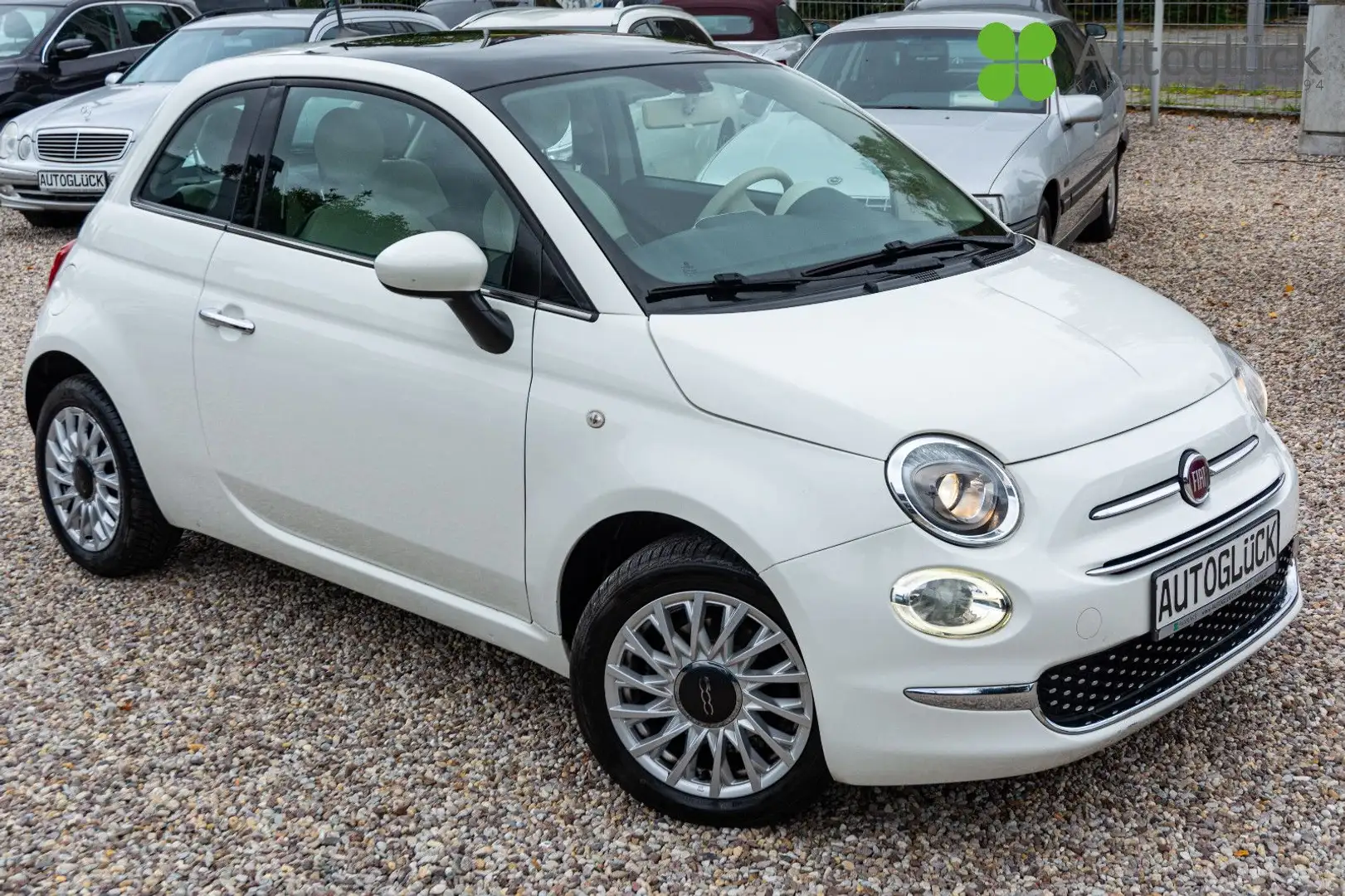 Fiat 500 *PANO*AUT*NAVI*DAB* Weiß - 1