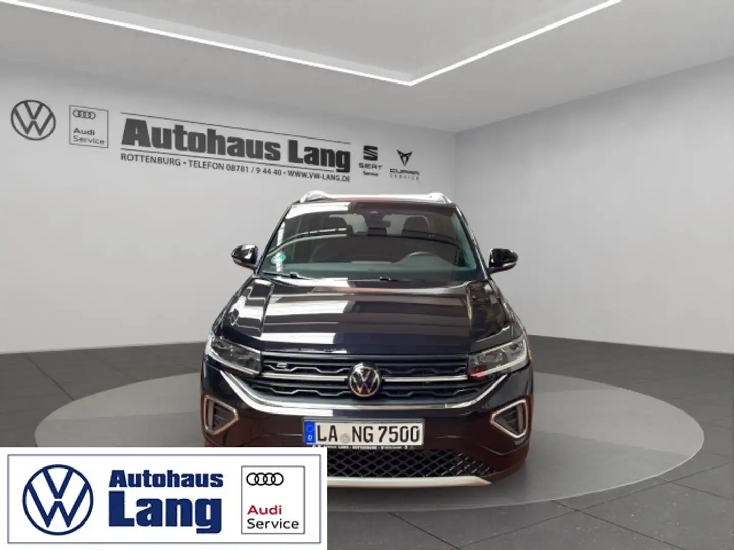Volkswagen T-Cross 1.5 TSI DSG R-Line AHK Rear Keyless IQ.DRIVE 8-fac Schwarz - 1
