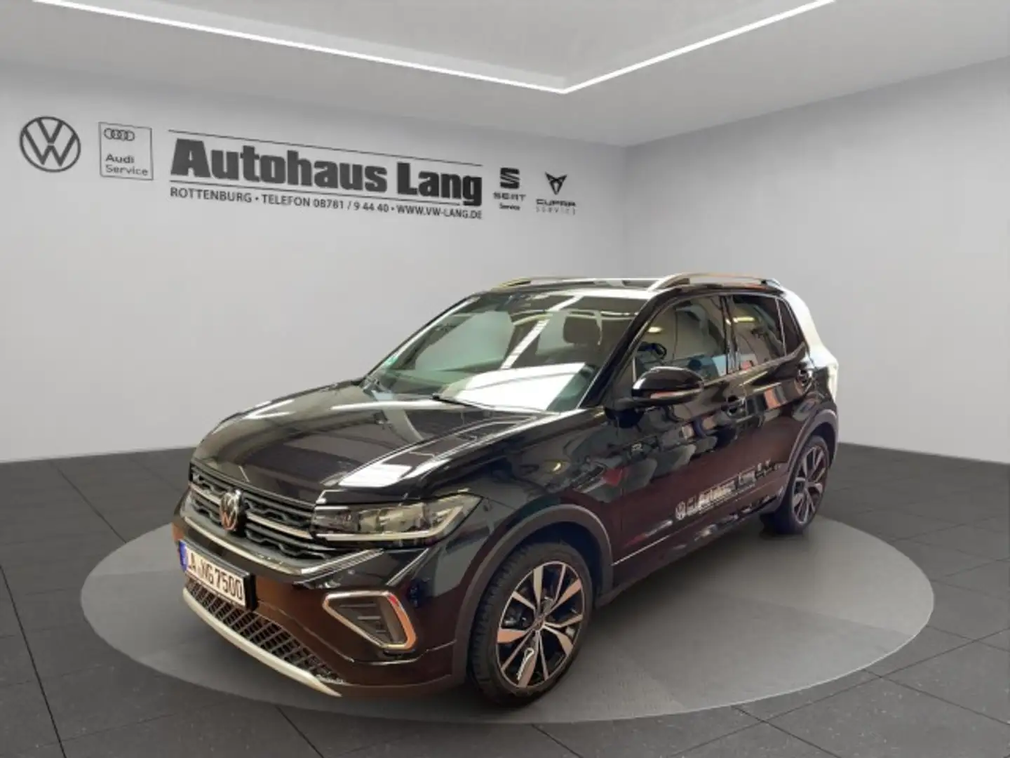 Volkswagen T-Cross 1.5 TSI DSG R-Line AHK Rear Keyless IQ.DRIVE 8-fac Schwarz - 2