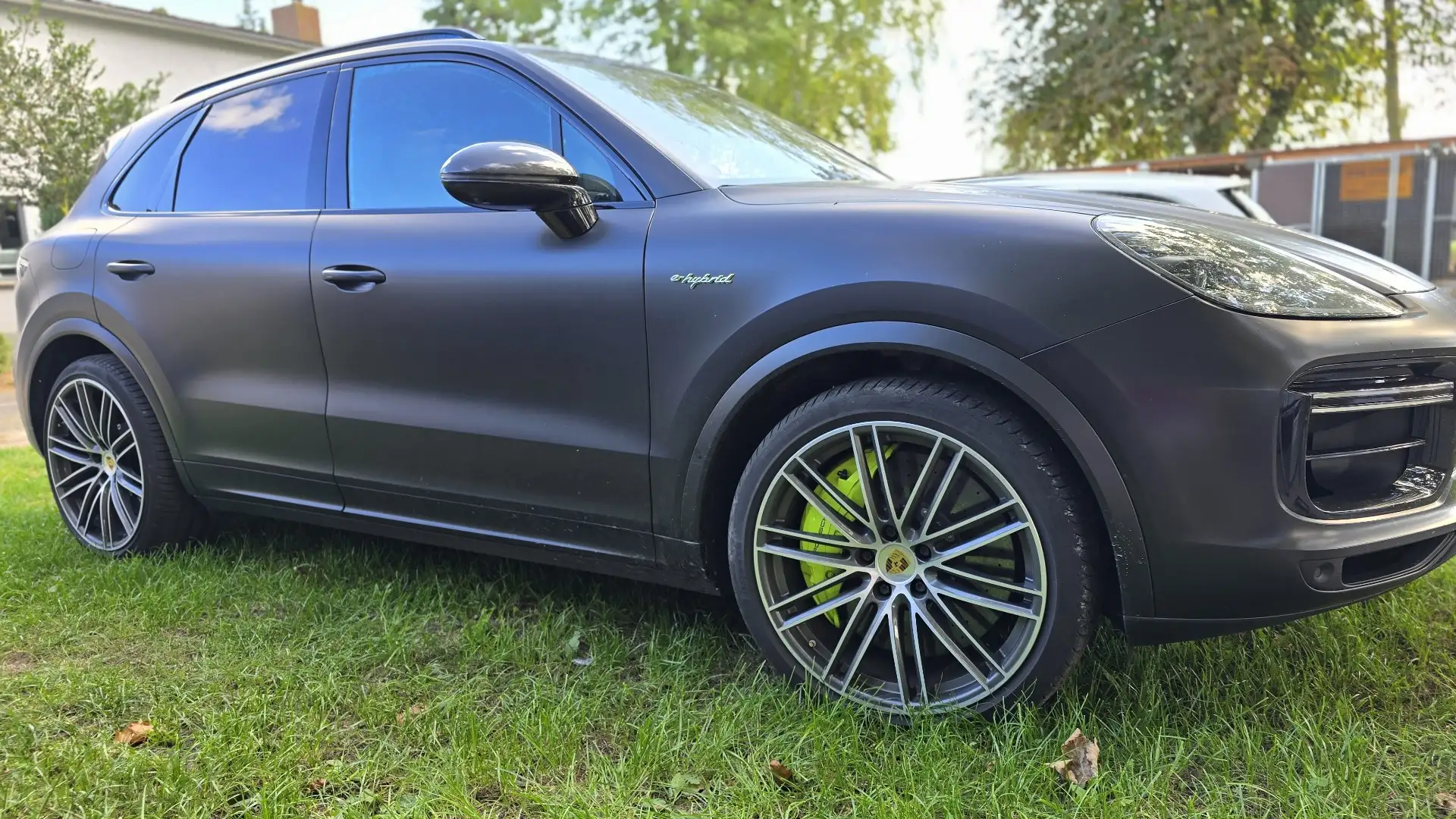 Porsche Cayenne Turbo S E-Hybrid,Approved,foliert,voll Ausstattung Schwarz - 1