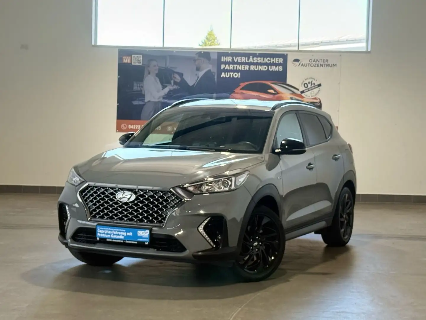 Hyundai TUCSON 1.6 T-GDI N Line 2WD DCT AHK+NAVI+KAMERA Grau - 1
