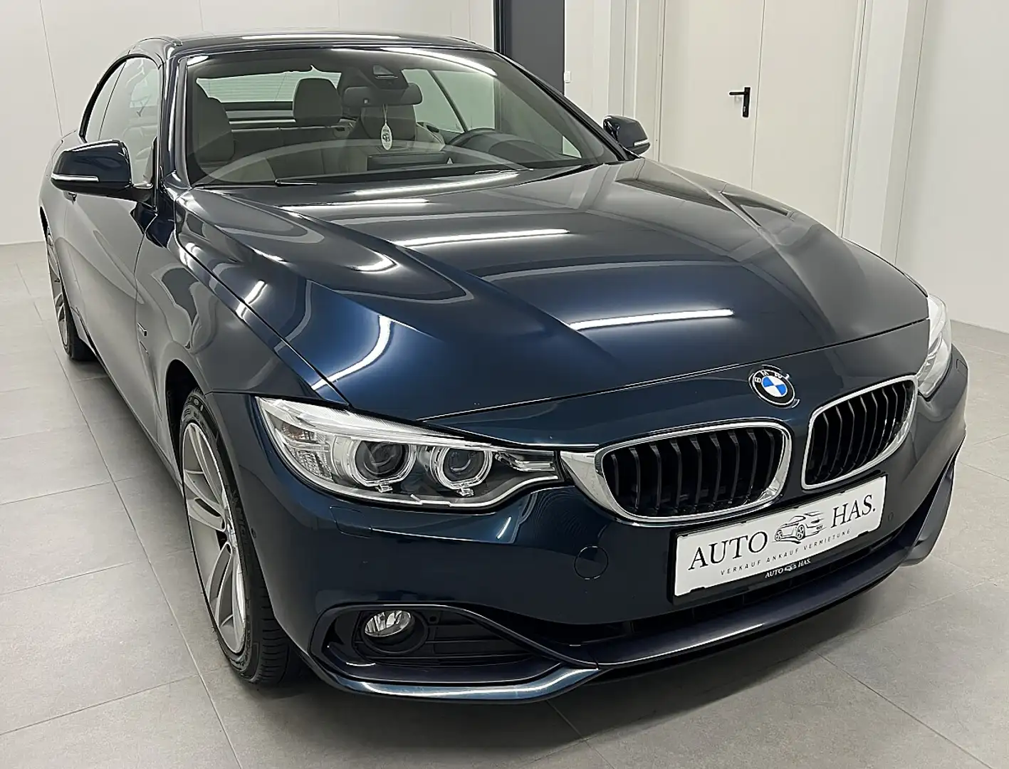 BMW 428 i xDrive Cabrio Aut. *Head-Up*Leder* Blau - 2
