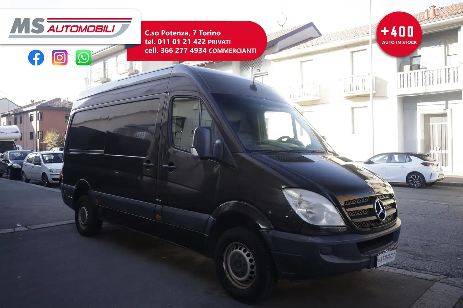 Mercedes-Benz Sprinter Mercedes-Benz Sprinter F37/35 316 NGT TN Furgone Marrone - 1