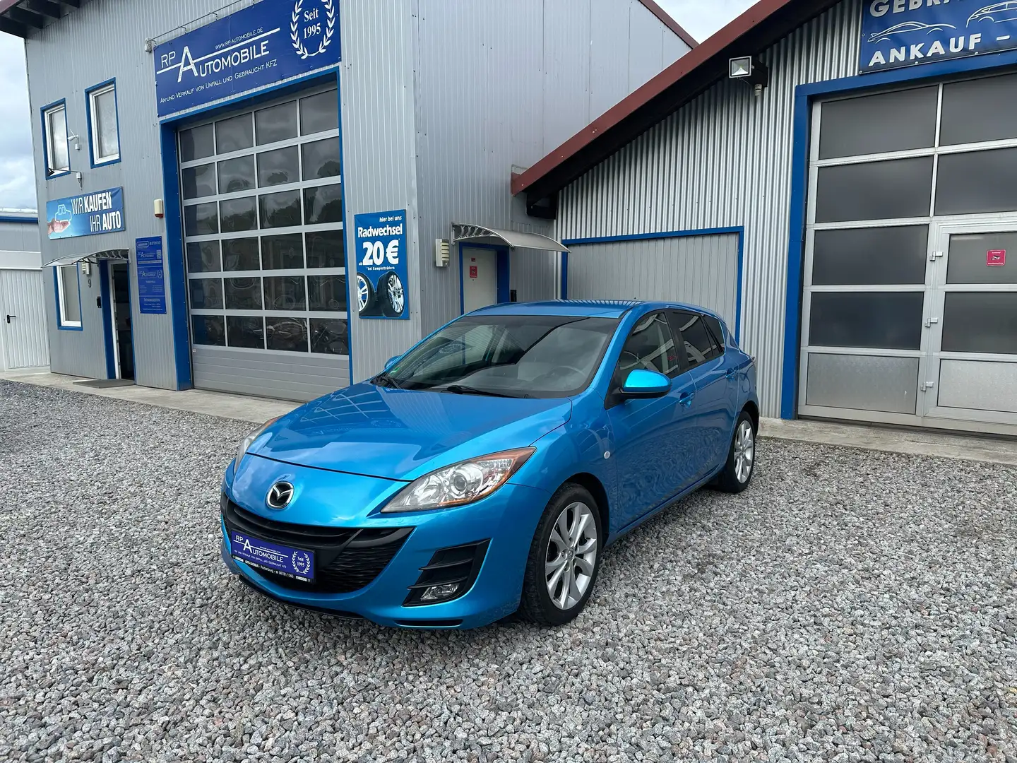 Mazda 3 Prime-Line 1.6 D KLIMA SITZHEIZUNG PDC Albastru - 1