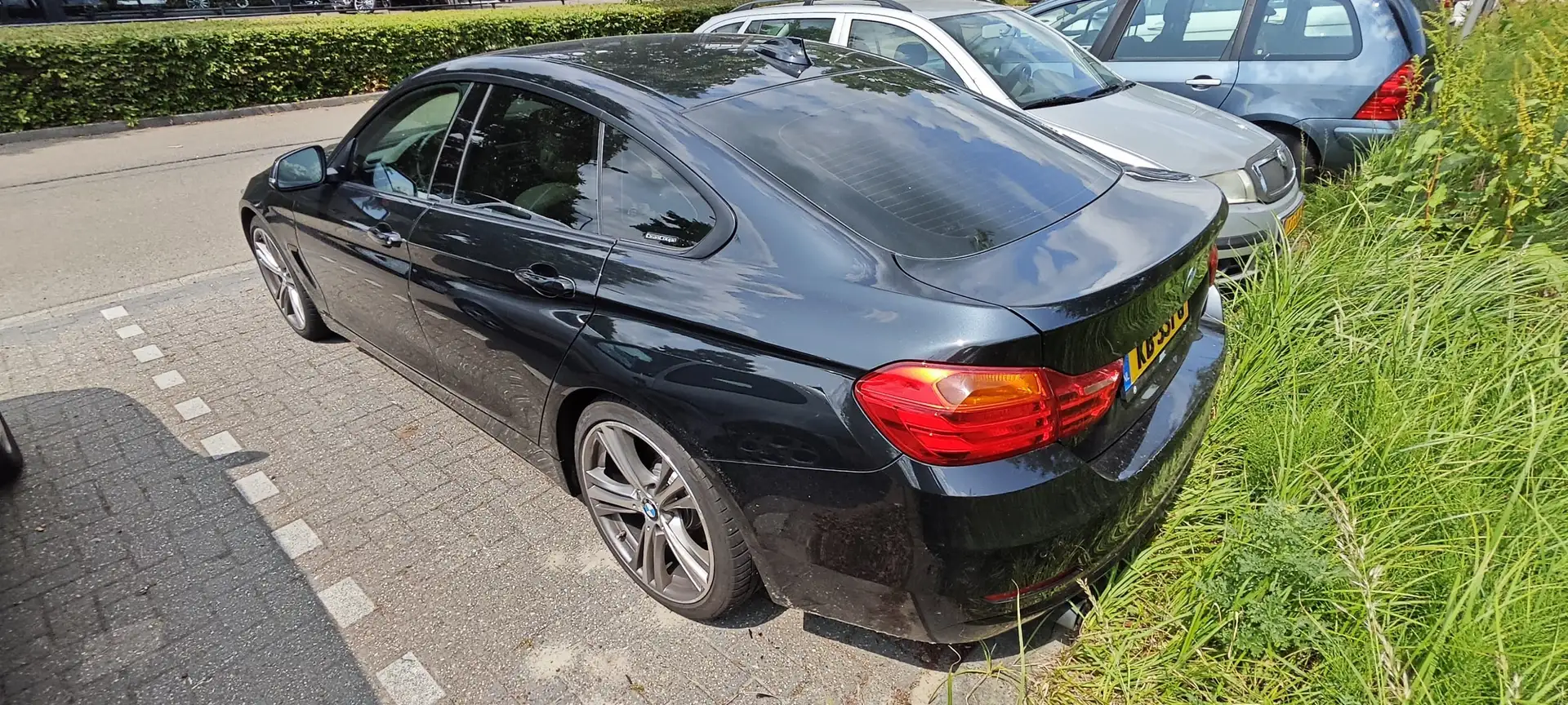 BMW 420 420 M sport Zwart - 2