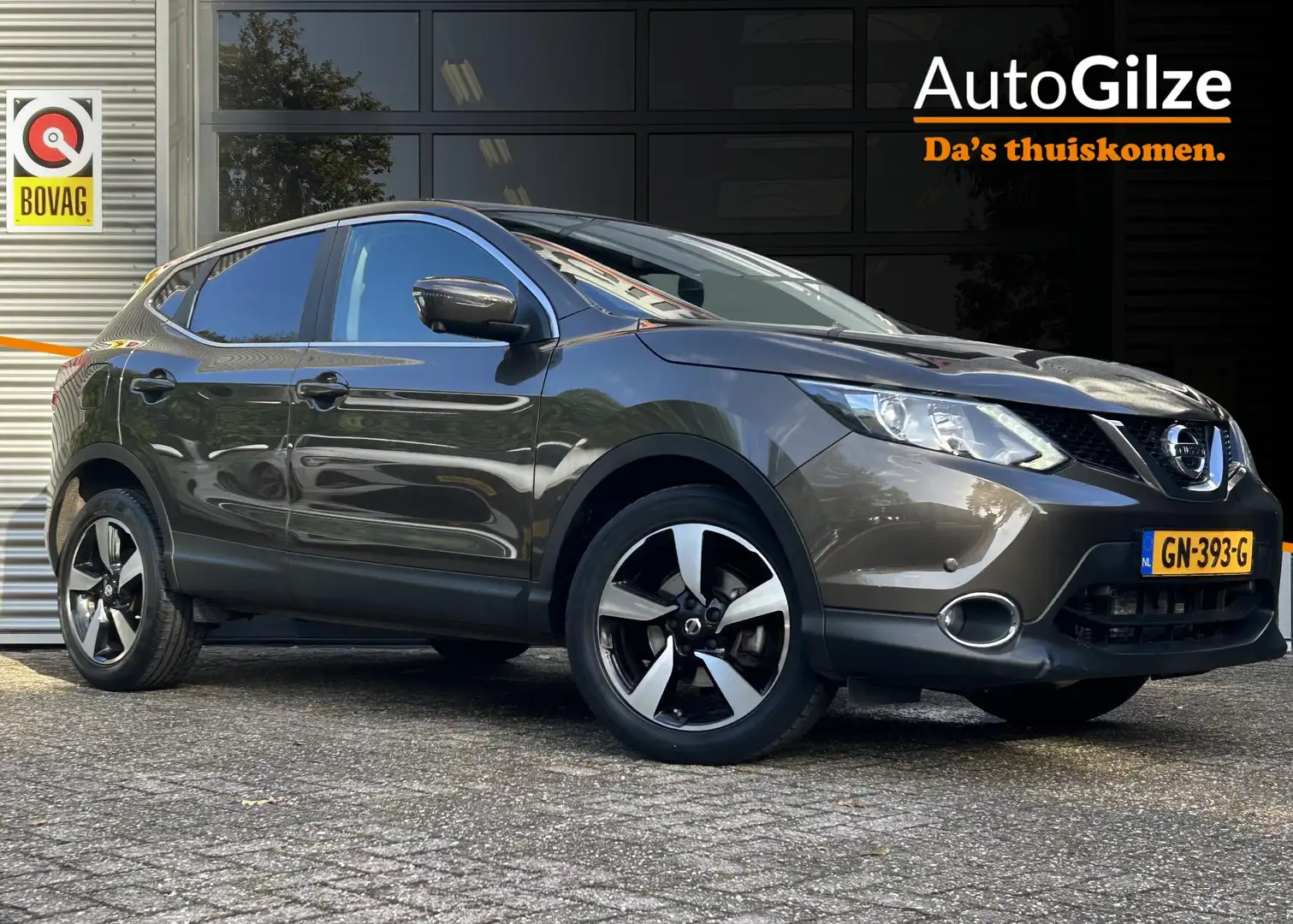 Nissan Qashqai 1.2 Connect Edition l 360 Camera l Trekhaak l Navi Bruin - 1