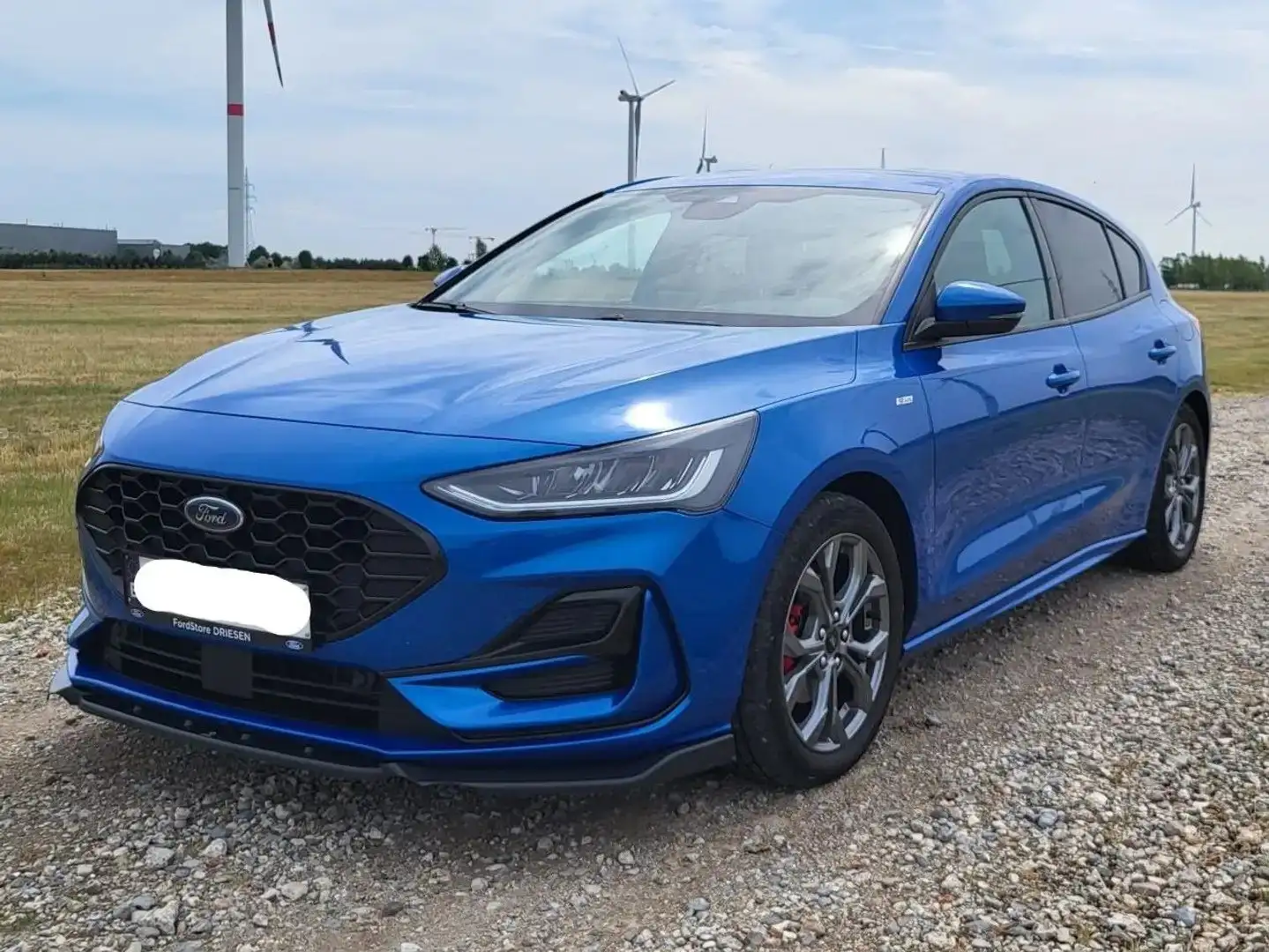 Ford Focus Focus 1.0 EcoBoost Hybrid ST-LINE X Blauw - 2